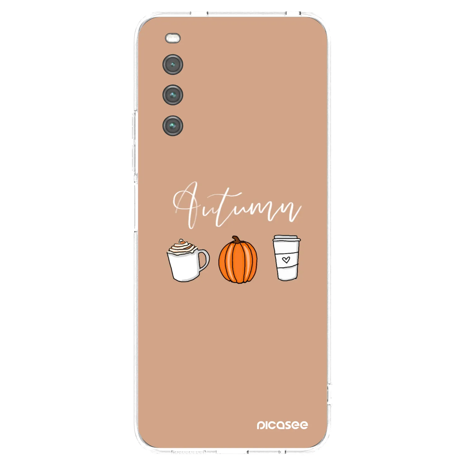 Picasee silikónový prehľadný obal pre Sony Xperia 10 IV 5G - Autumn