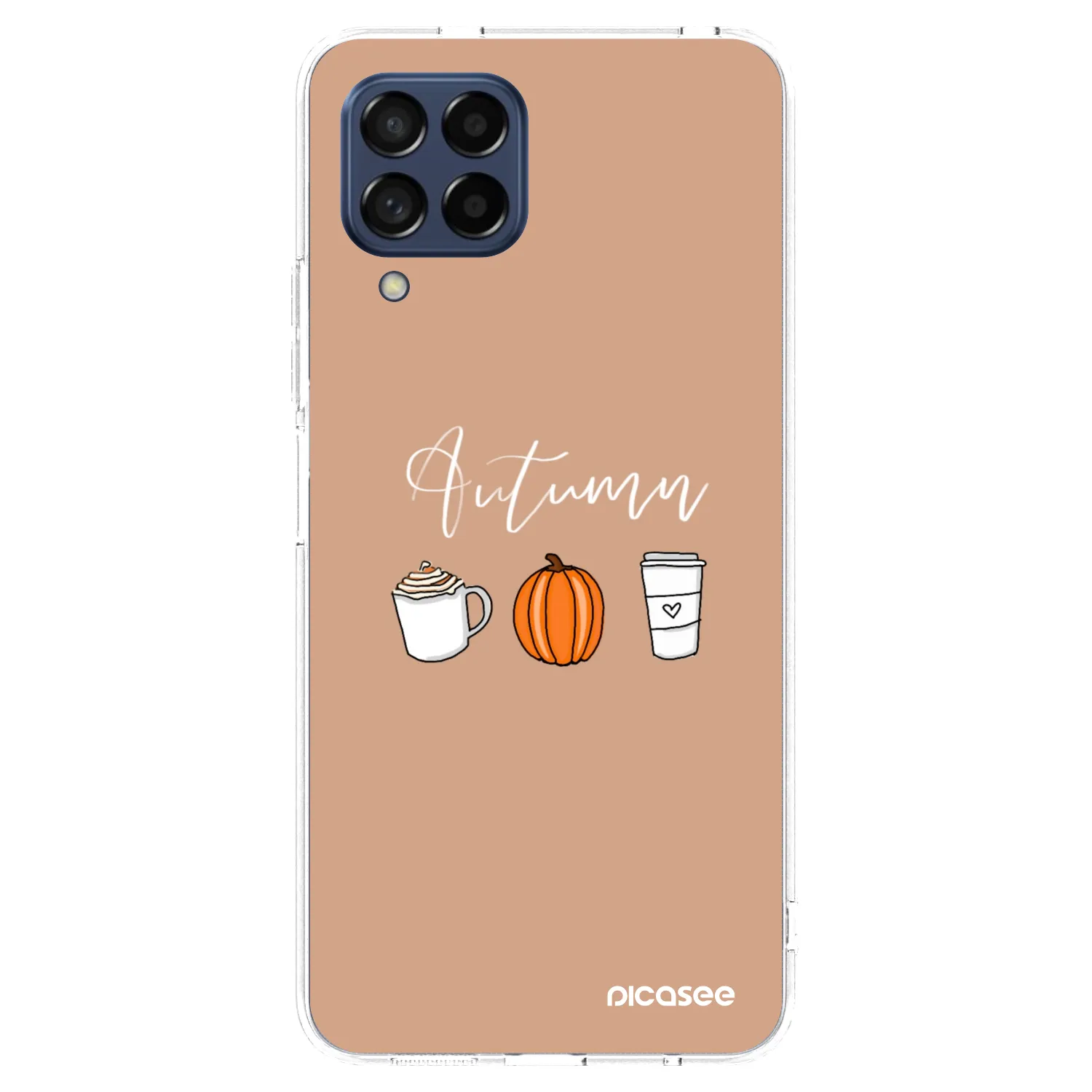 Picasee silikónový prehľadný obal pre Samsung Galaxy M53 5G - Autumn
