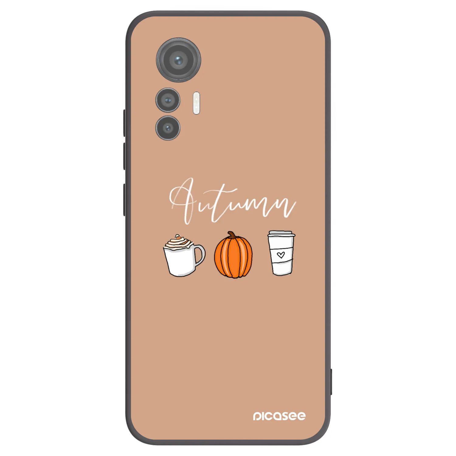 Picasee silikónový čierny obal pre Xiaomi 12 Lite - Autumn