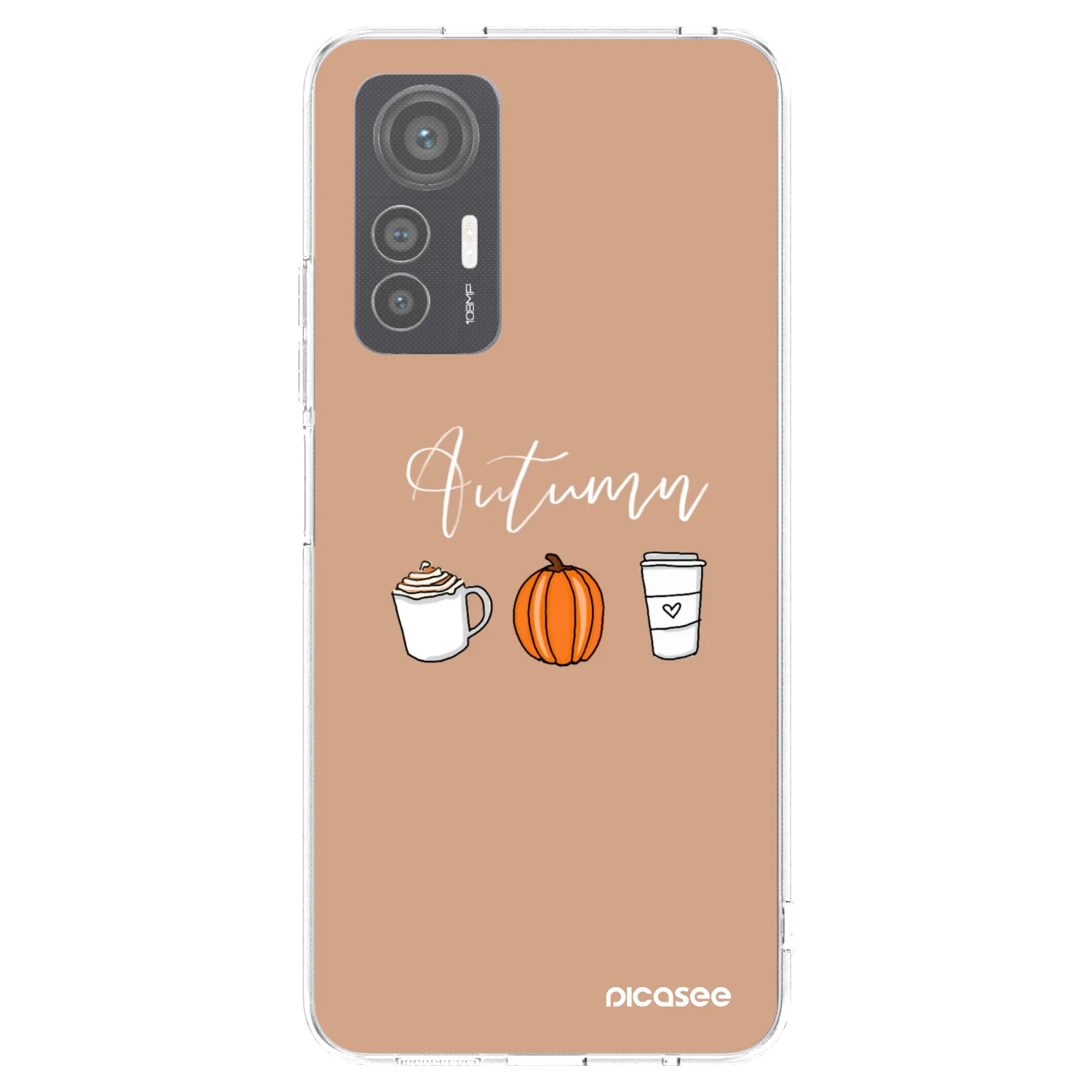 Picasee silikónový prehľadný obal pre Xiaomi 12 Lite - Autumn