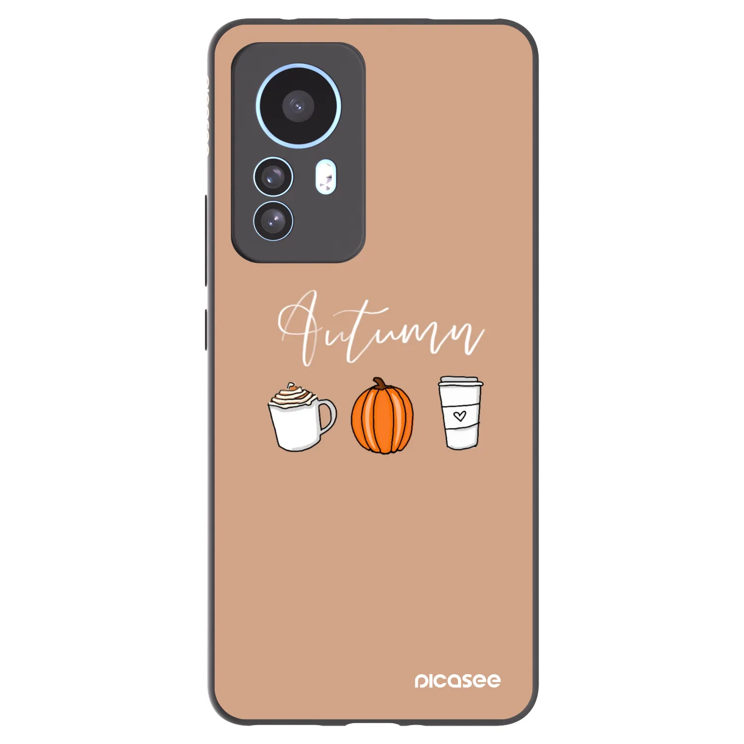 Picasee silikónový čierny obal pre Xiaomi 12T Pro - Autumn