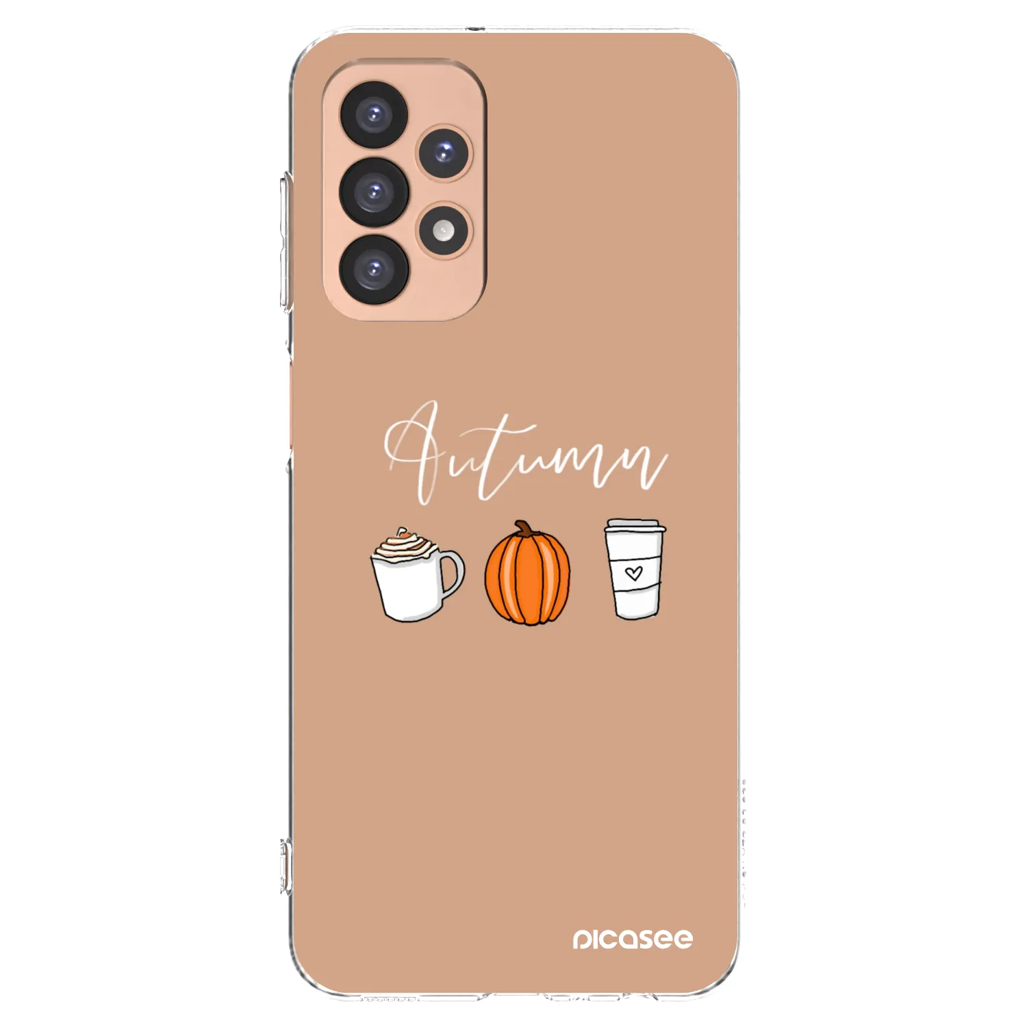 Picasee silikónový prehľadný obal pre Samsung Galaxy A23 A236B 5G - Autumn