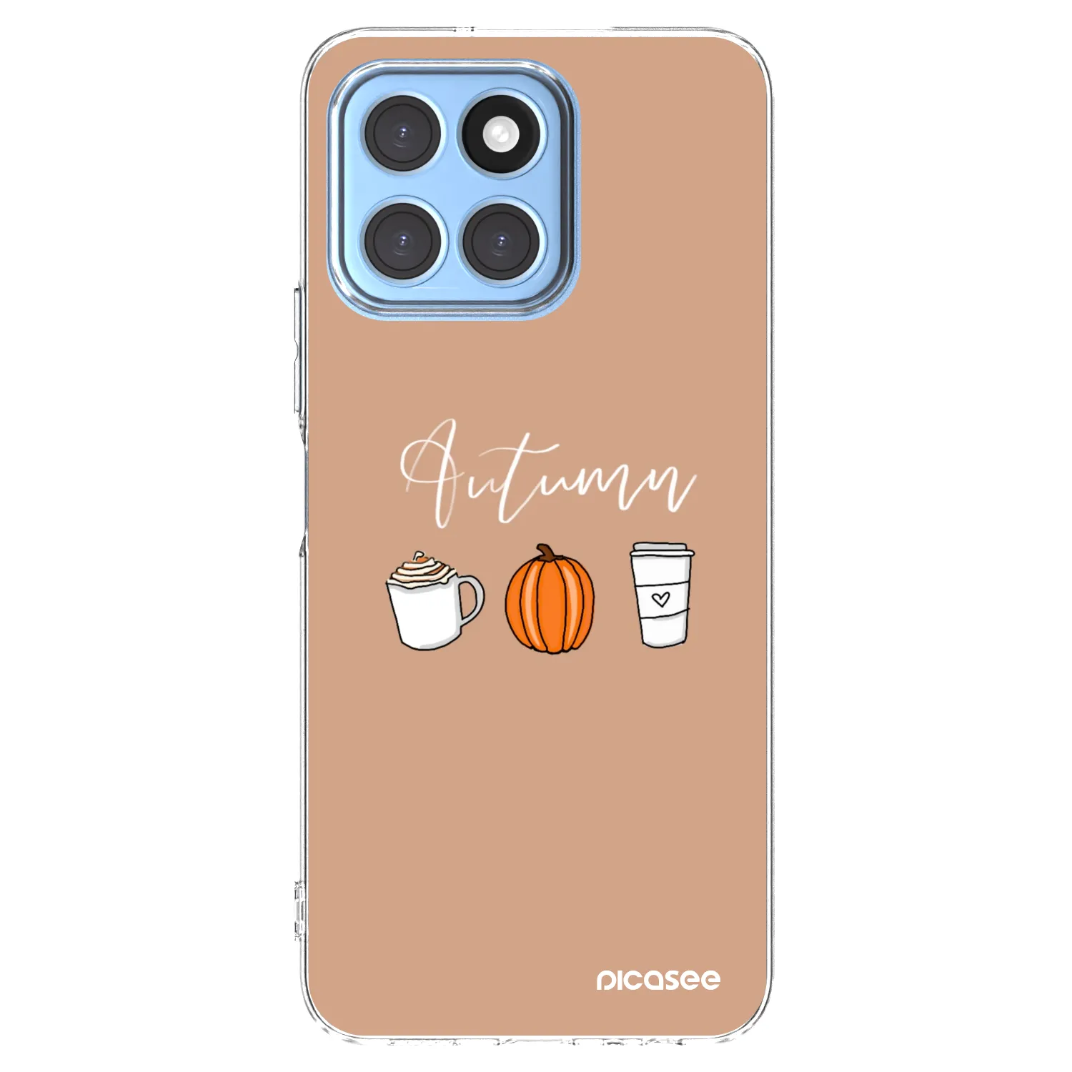 Picasee silikónový prehľadný obal pre Honor X8 5G - Autumn