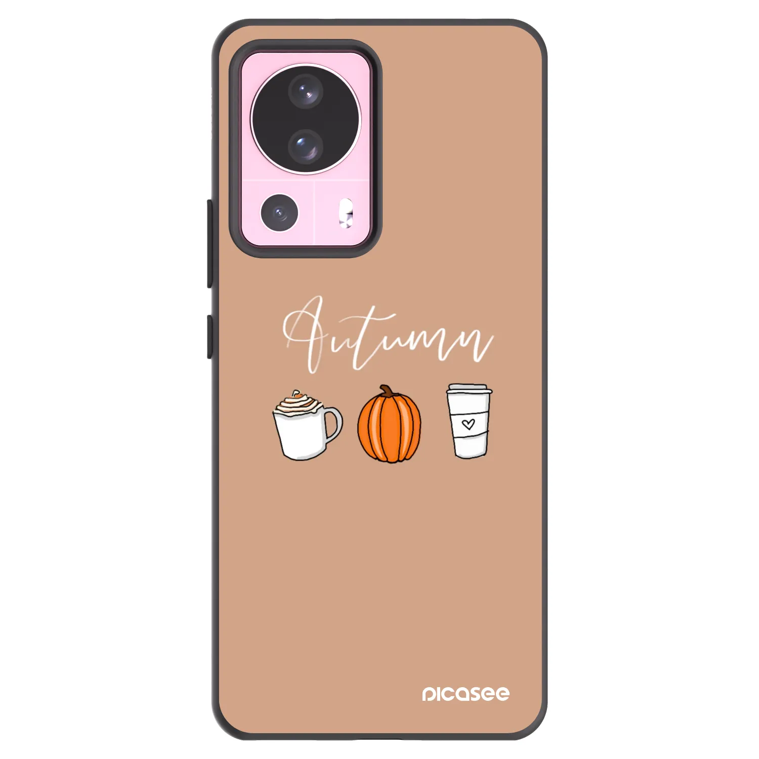 Picasee silikónový čierny obal pre Xiaomi 13 Lite - Autumn