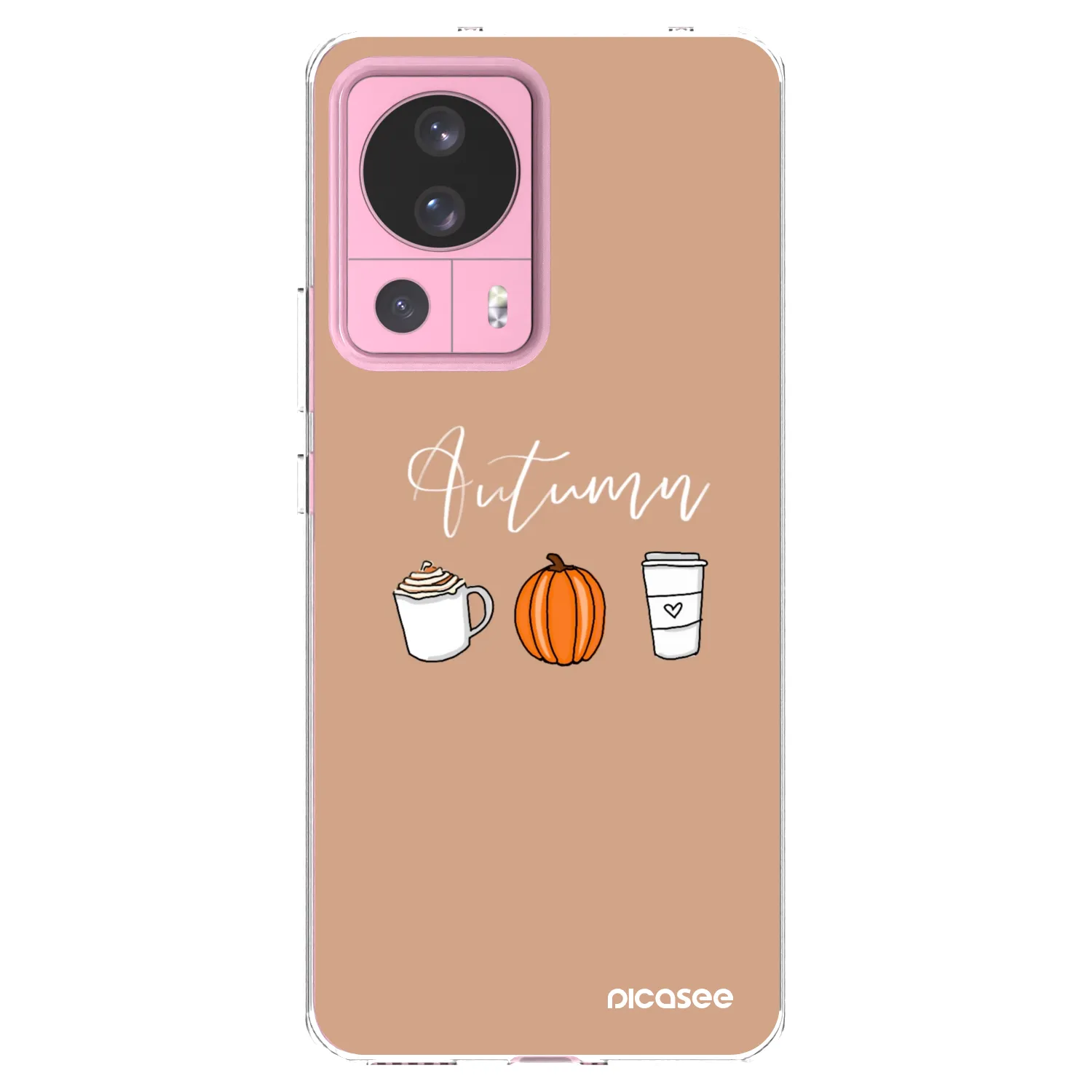 Picasee silikónový prehľadný obal pre Xiaomi 13 Lite - Autumn