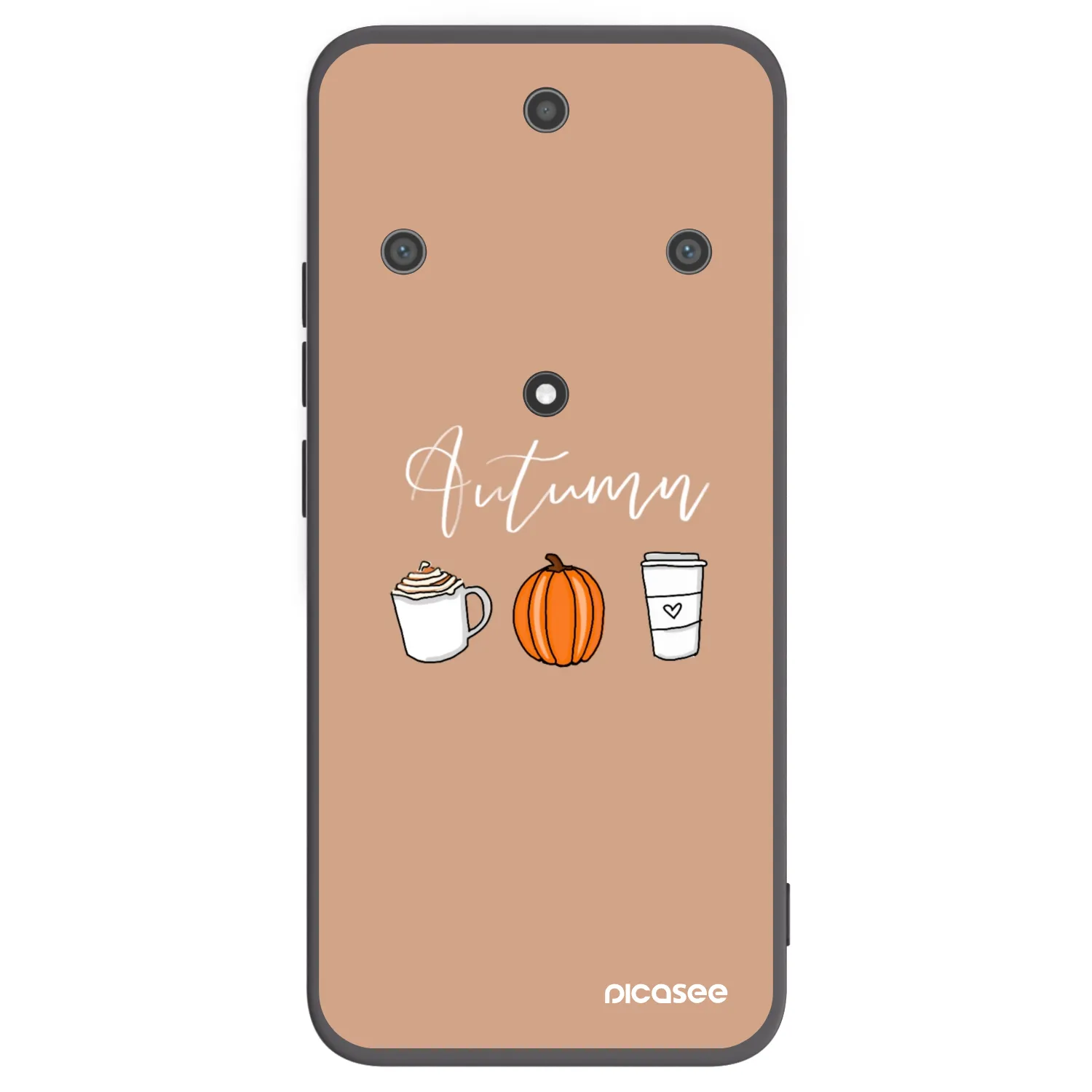 Picasee silikónový čierny obal pre Honor Magic5 Lite 5G - Autumn
