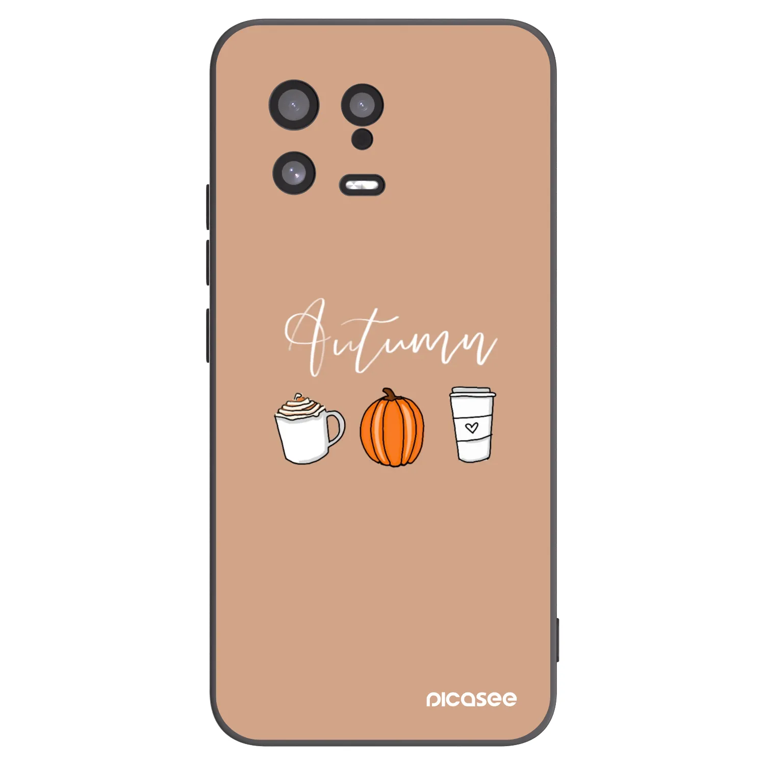 Picasee silikónový čierny obal pre Xiaomi 13 - Autumn
