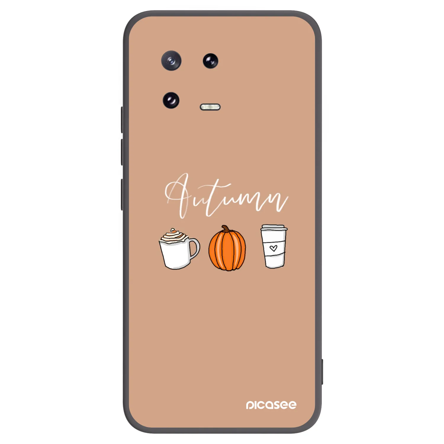 Picasee silikónový čierny obal pre Xiaomi 13 Pro - Autumn