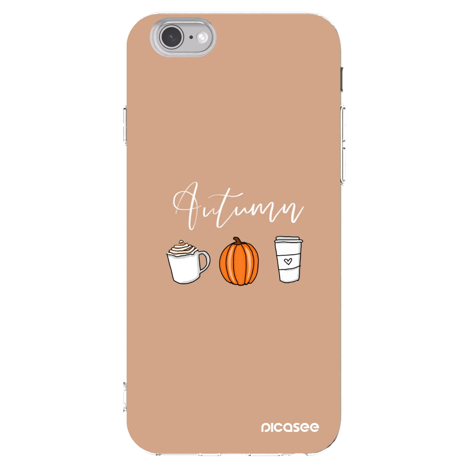 Picasee silikónový prehľadný obal pre Apple iPhone 6/6S - Autumn