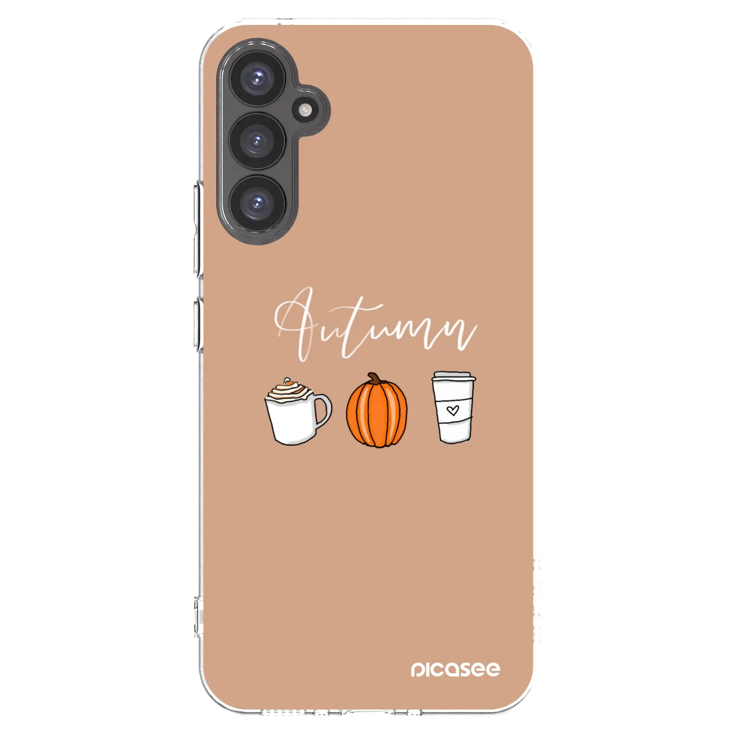 Picasee silikónový prehľadný obal pre Samsung Galaxy A34 5G A346B - Autumn