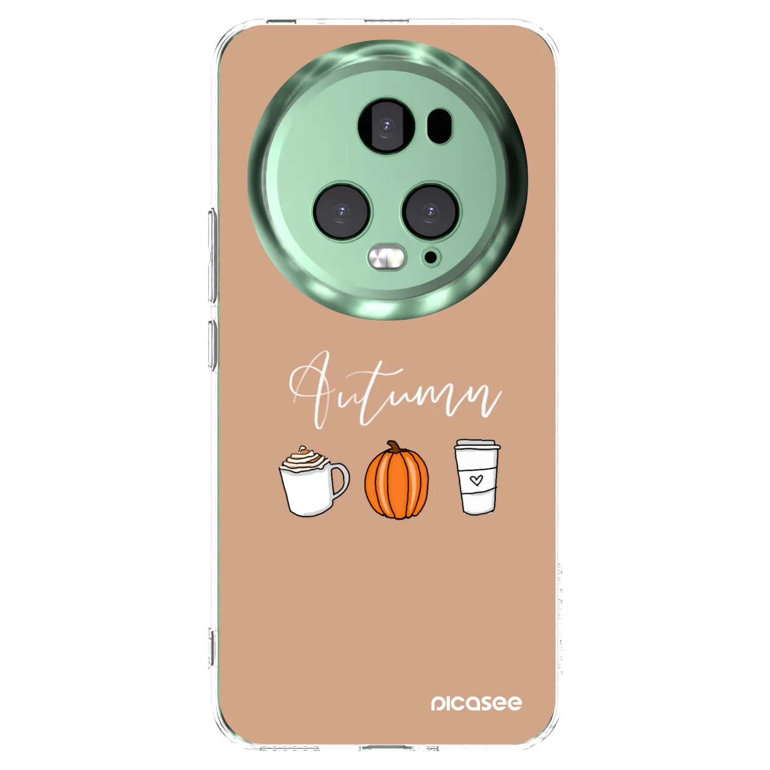 Picasee silikónový prehľadný obal pre Honor Magic5 Pro - Autumn