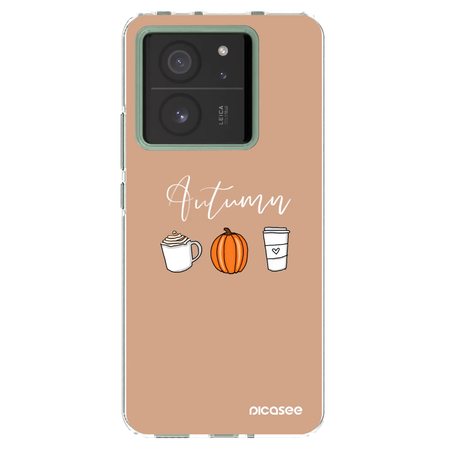 Picasee silikónový prehľadný obal pre Xiaomi 13T Pro - Autumn