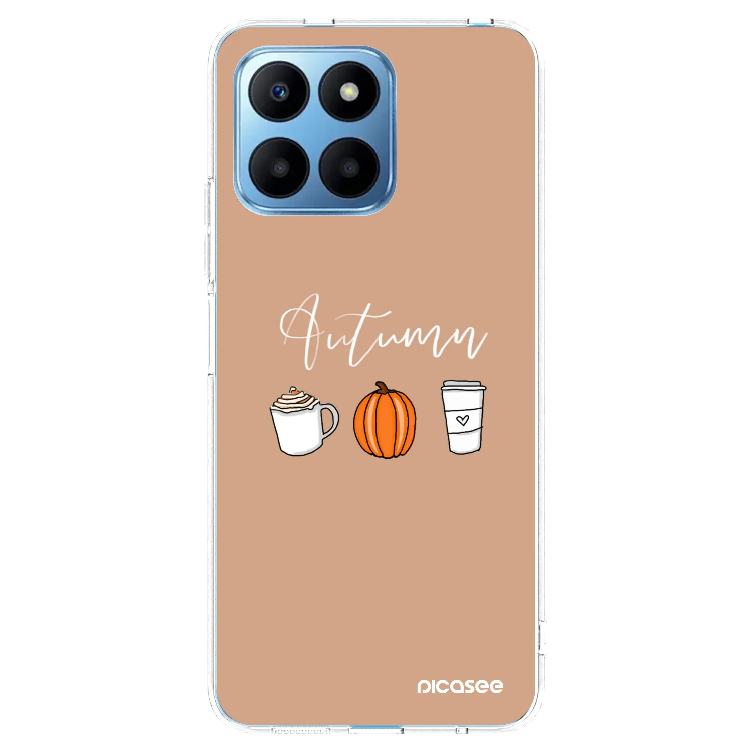 Picasee silikónový prehľadný obal pre Honor 70 Lite - Autumn