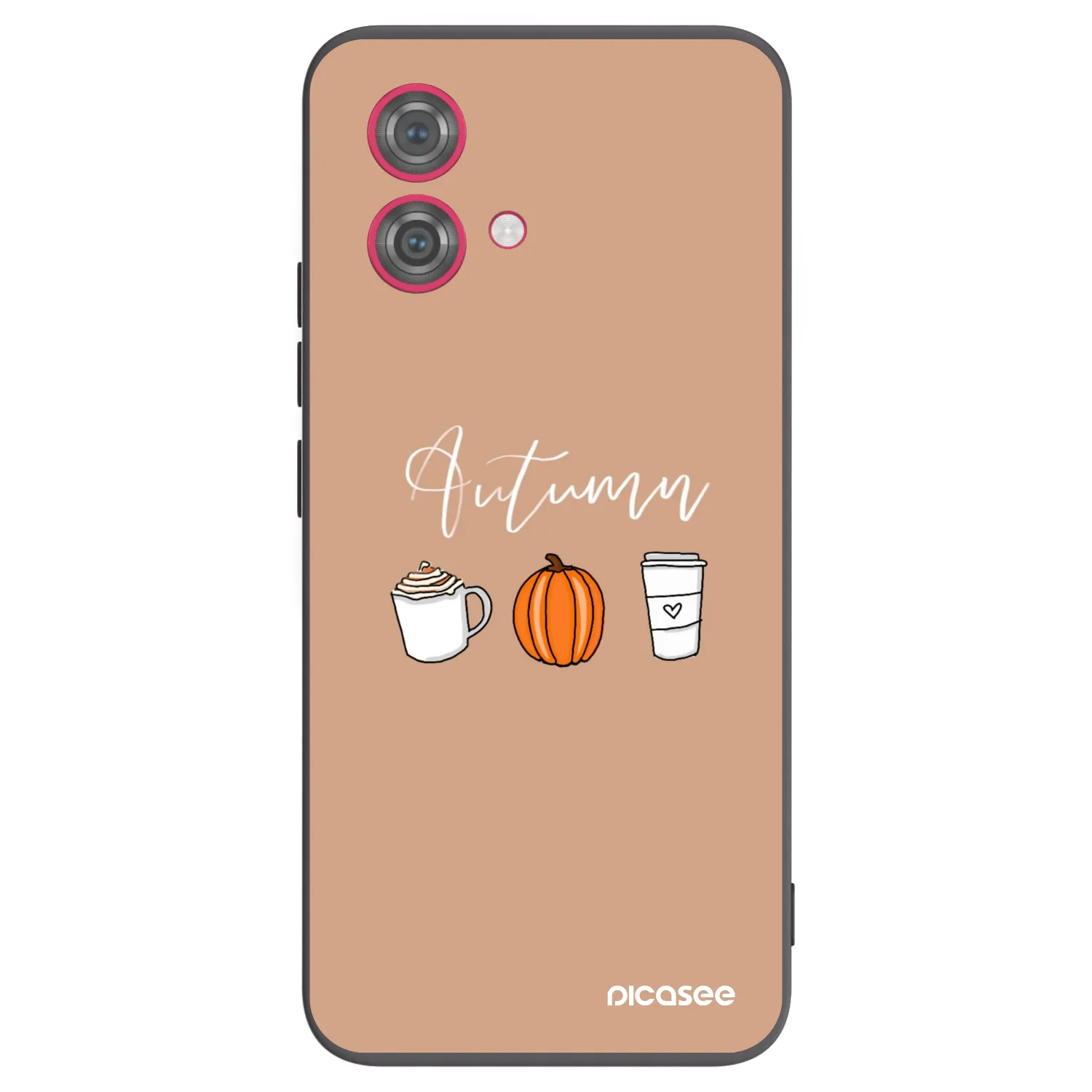 Picasee silikónový čierny obal pre Motorola Moto G84 5G - Autumn