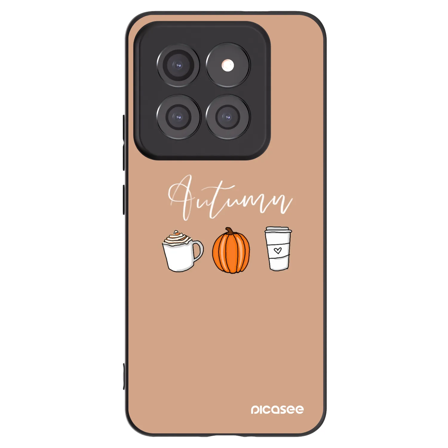 Picasee silikónový čierny obal pre Xiaomi 14 Pro - Autumn