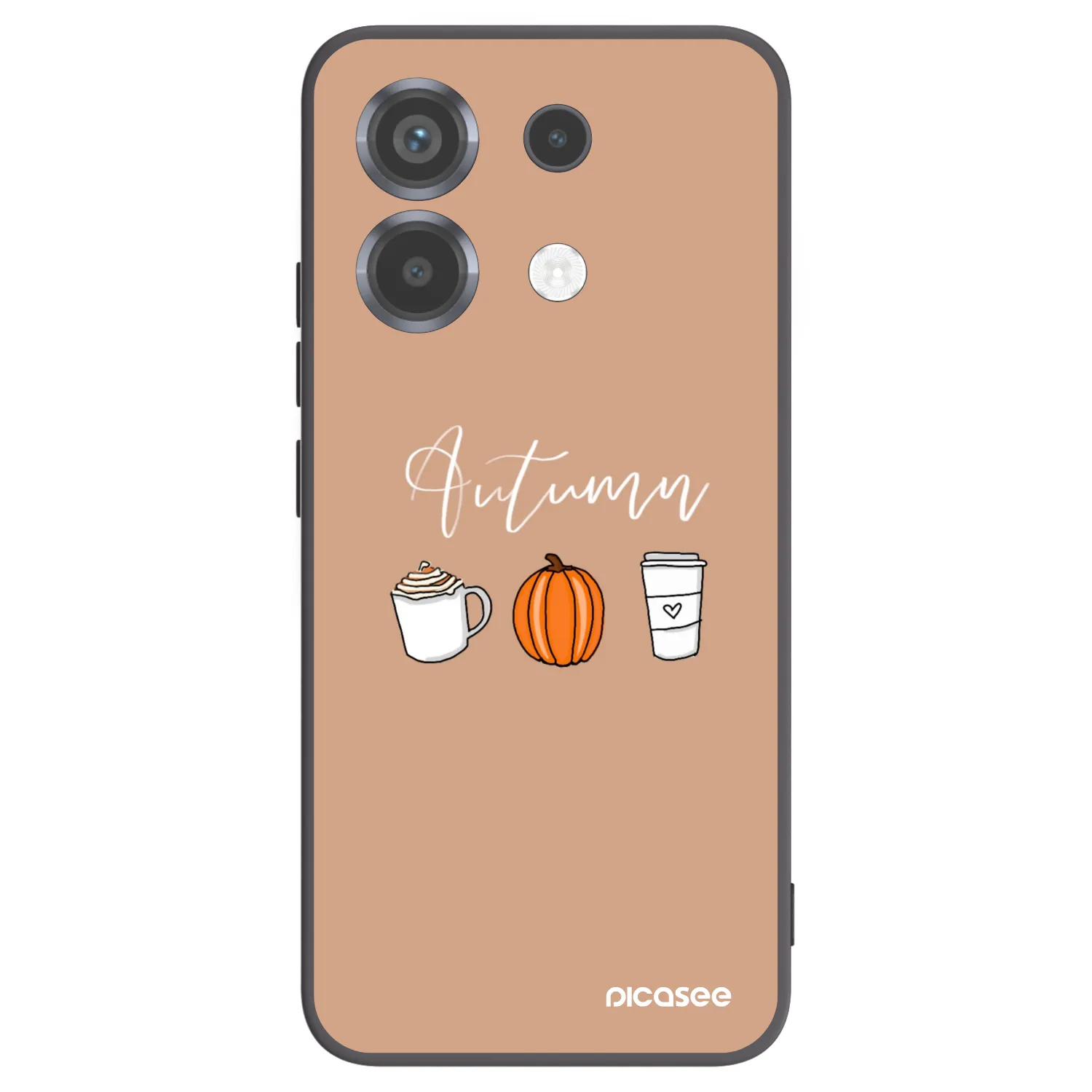 Picasee silikónový čierny obal pre Xiaomi Poco X6 - Autumn