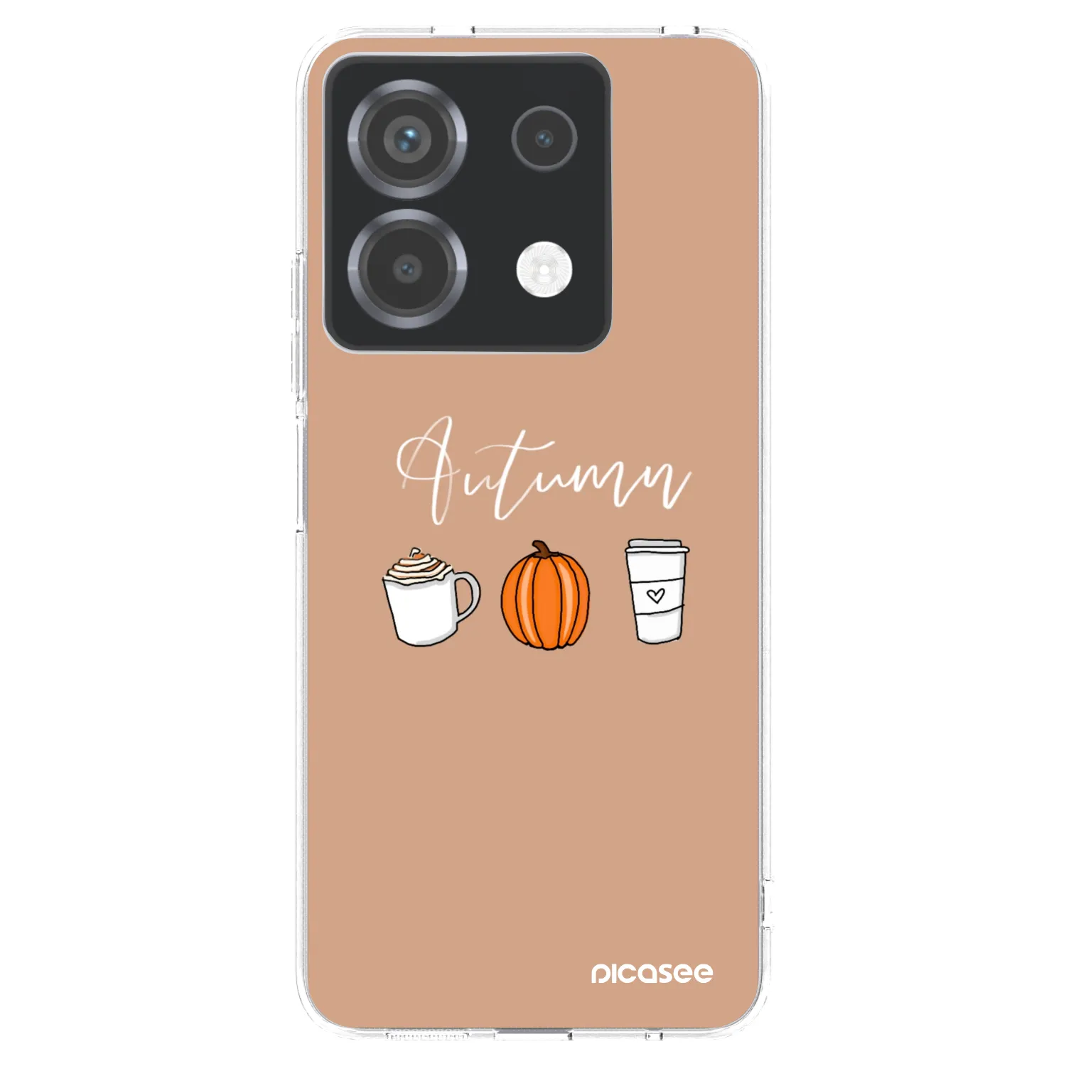 Picasee silikónový prehľadný obal pre Xiaomi Poco X6 - Autumn