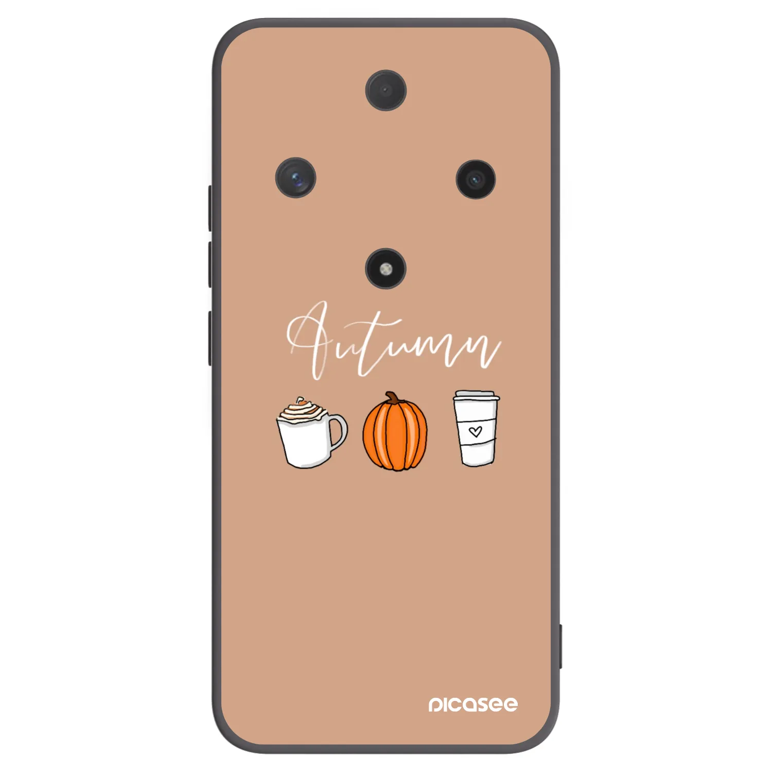 Picasee silikónový čierny obal pre Honor Magic6 Lite 5G - Autumn