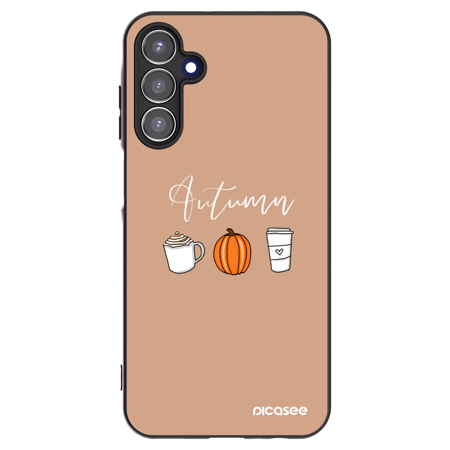 Picasee silikónový čierny obal pre Samsung Galaxy A15 A156B 5G - Autumn