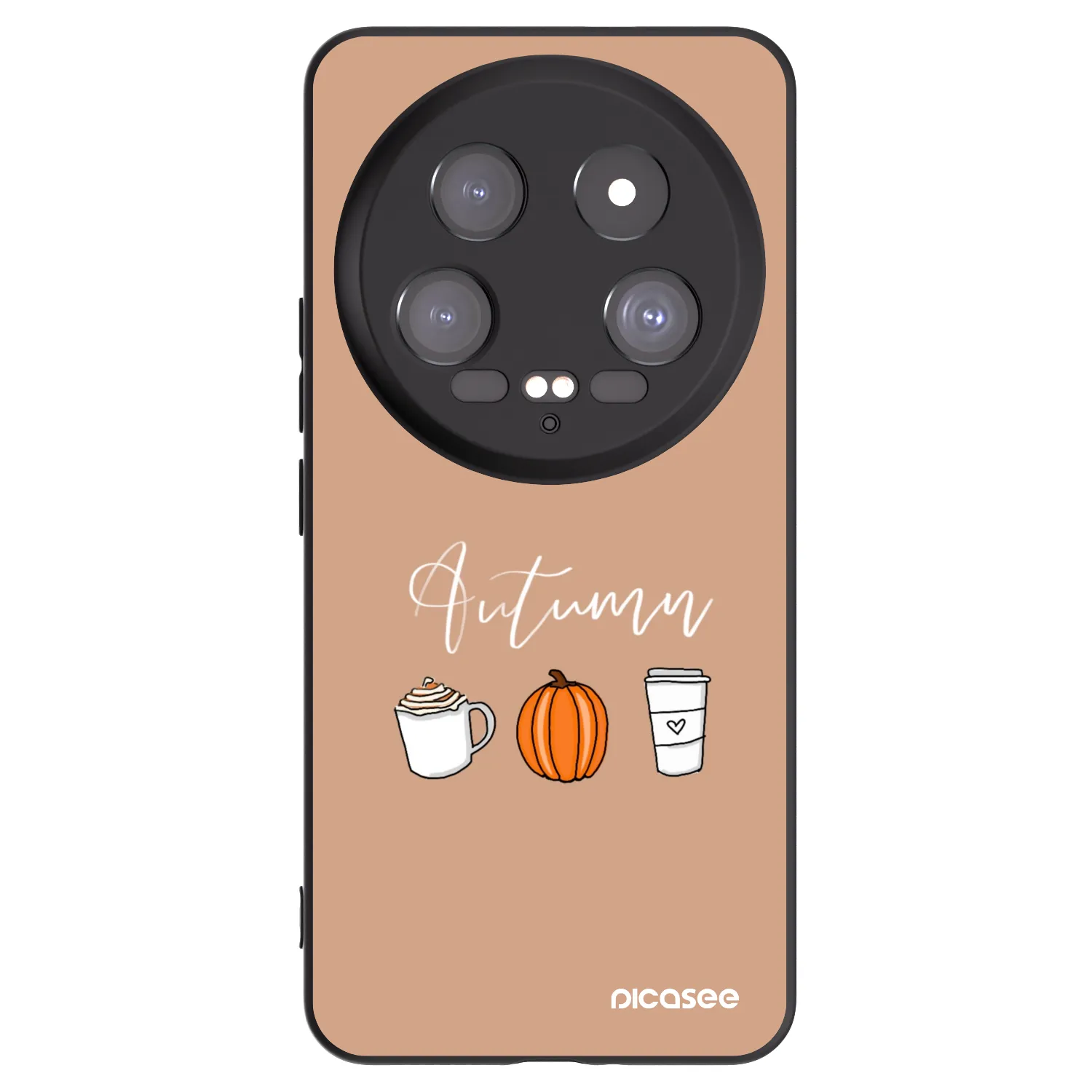 Picasee silikónový čierny obal pre Xiaomi 14 Ultra - Autumn