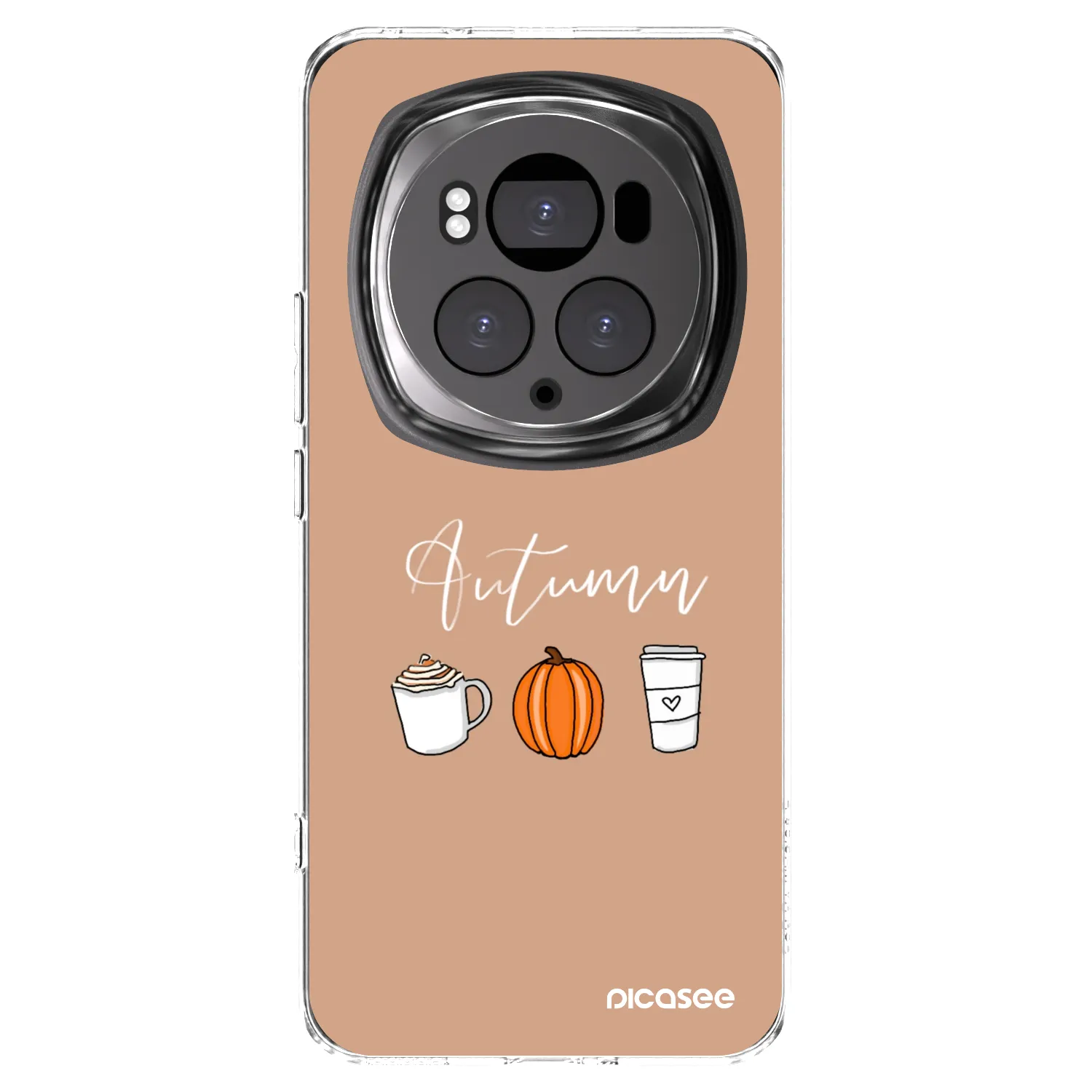 Picasee silikónový prehľadný obal pre Honor Magic6 Pro - Autumn