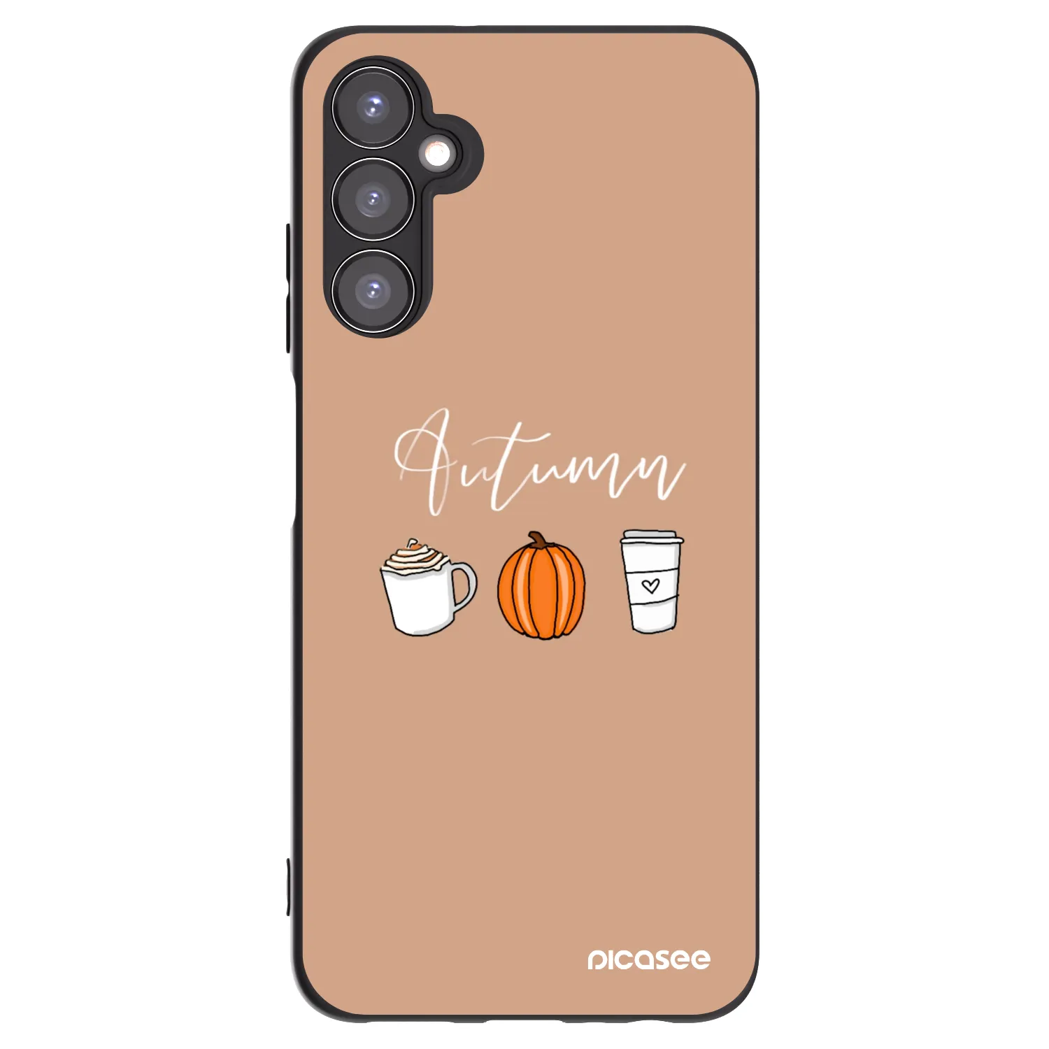 Picasee silikónový čierny obal pre Samsung Galaxy A05s A057G - Autumn