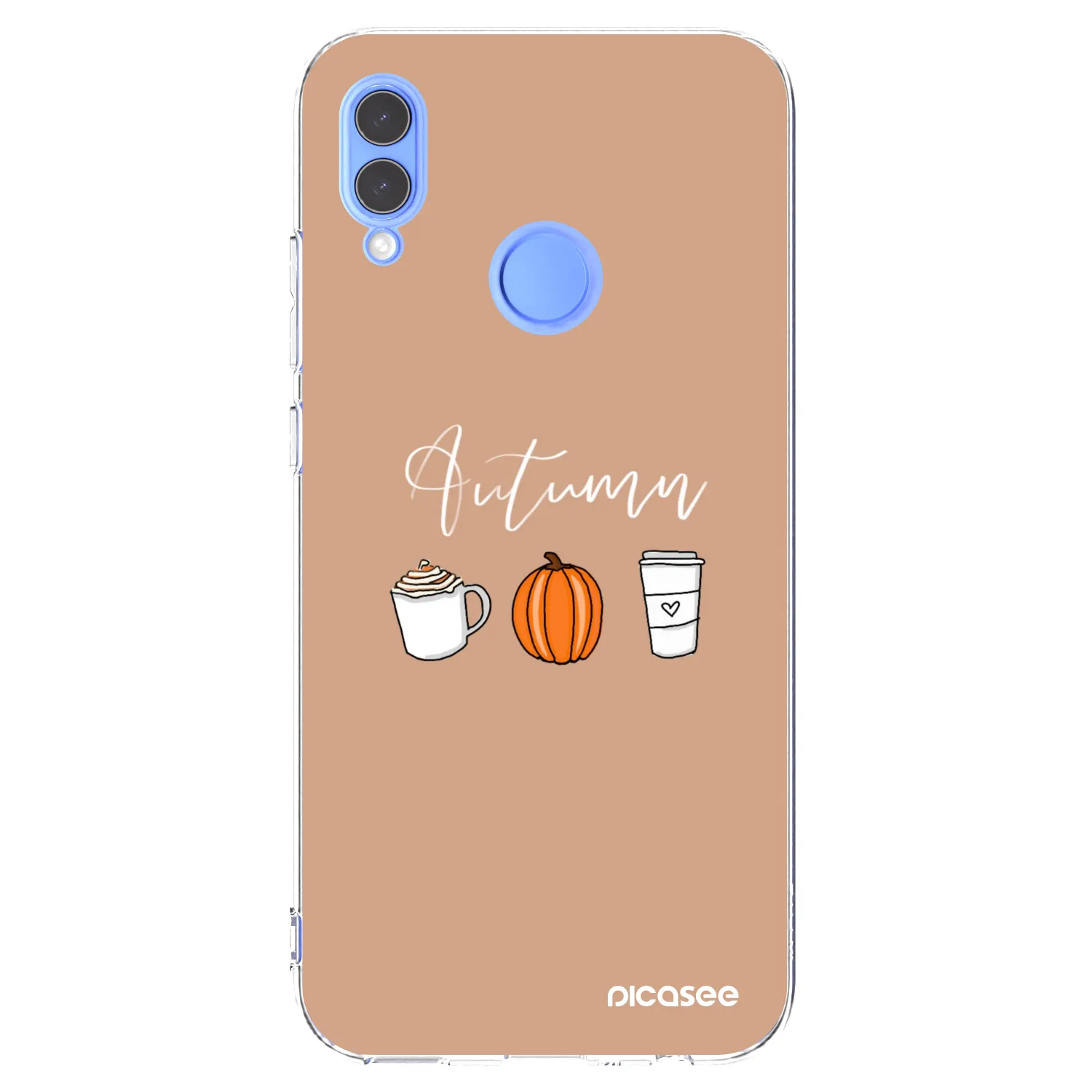 Picasee silikónový prehľadný obal pre Honor 10 Lite - Autumn