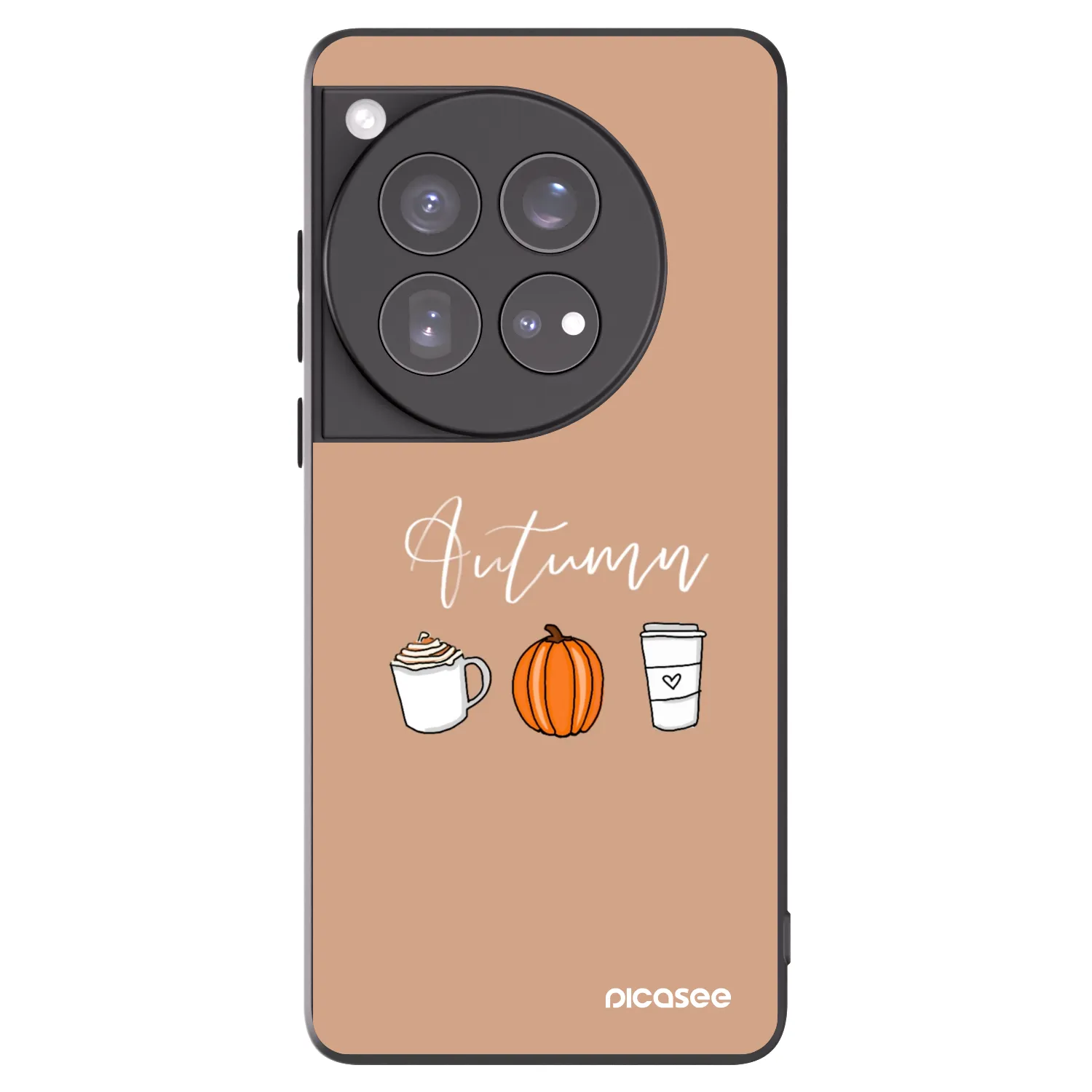 Picasee silikónový čierny obal pre OnePlus 12 5G - Autumn