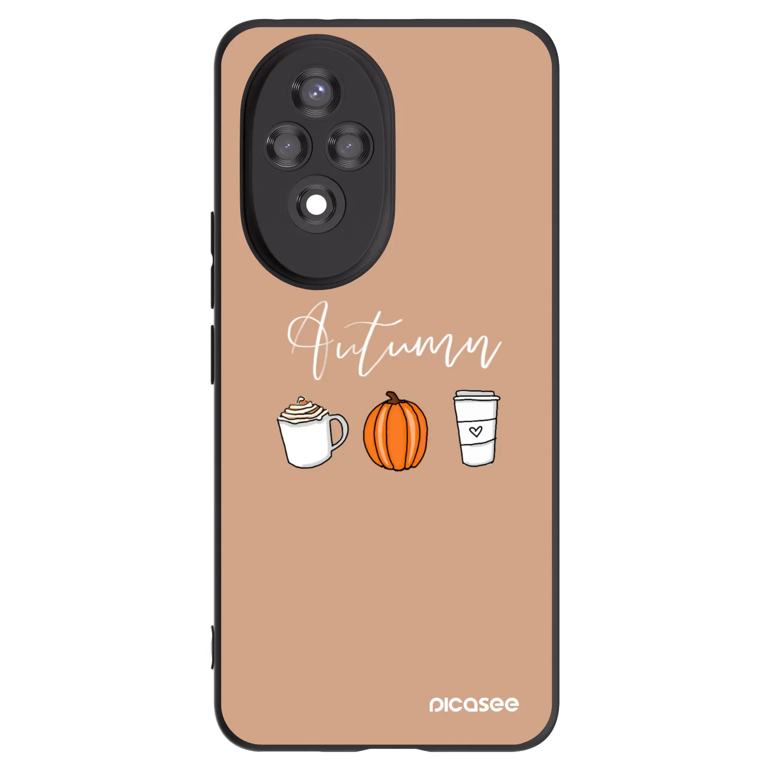 Picasee silikónový čierny obal pre Honor 200 Pro 5G - Autumn