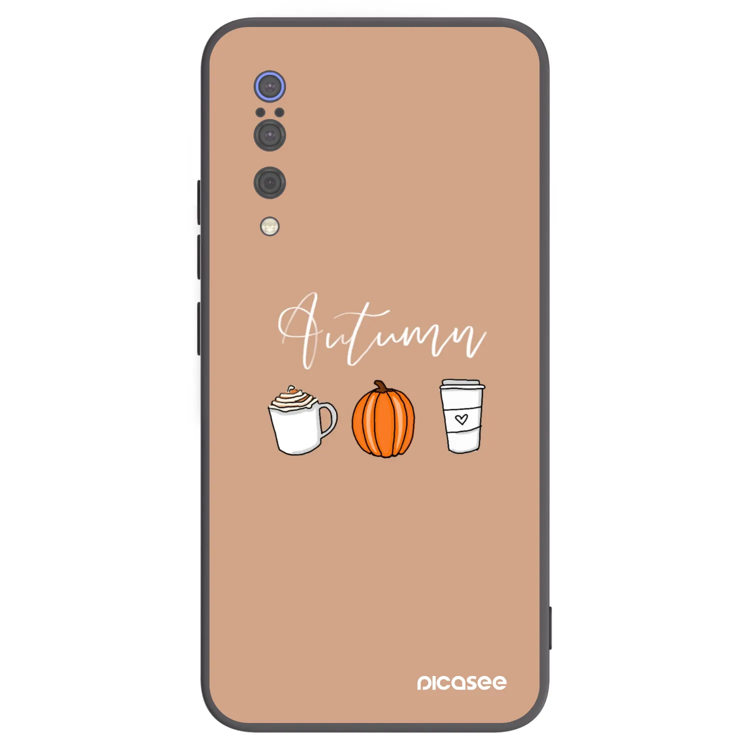 Picasee silikónový čierny obal pre Xiaomi Mi 9 - Autumn