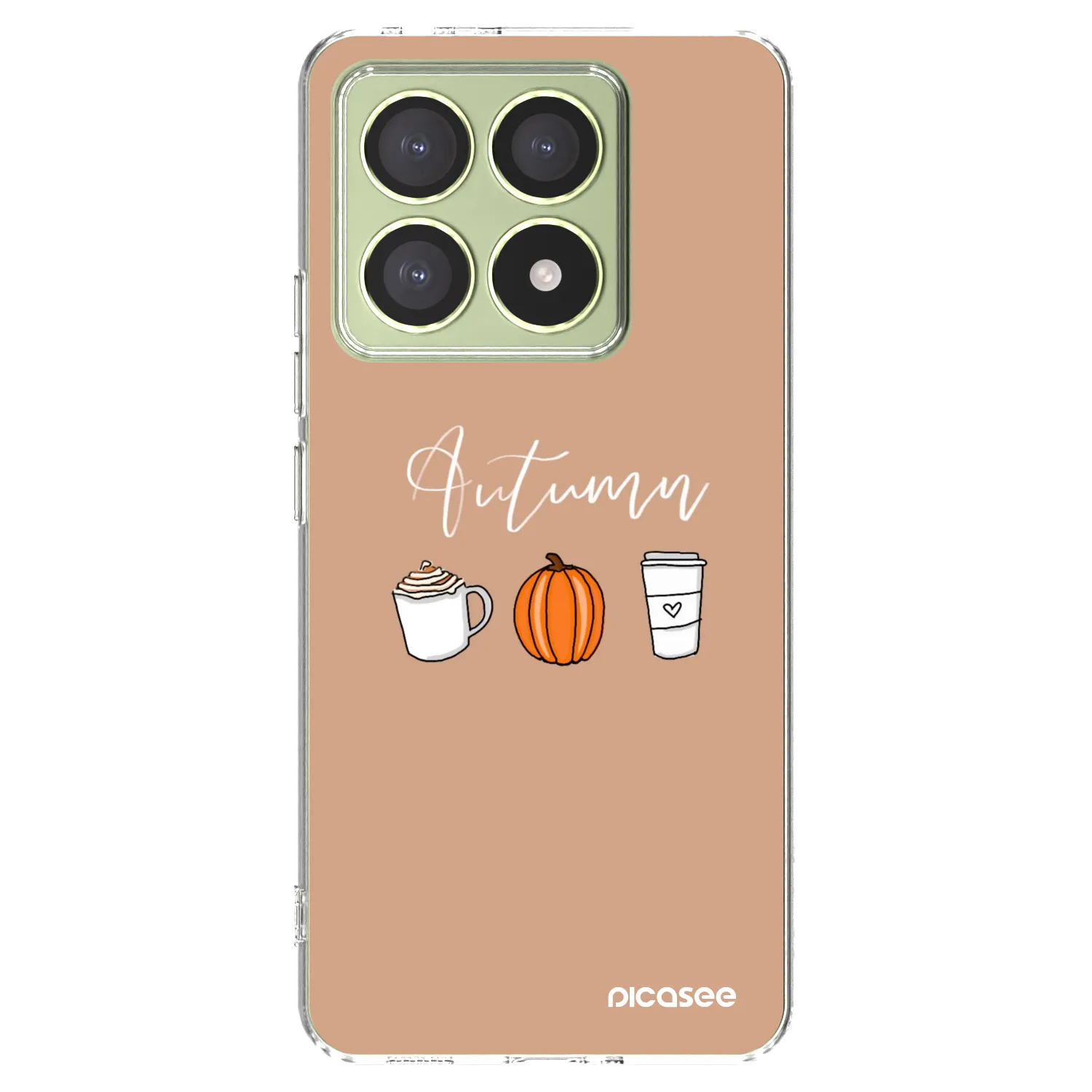 Picasee silikónový prehľadný obal pre Xiaomi 14T - Autumn