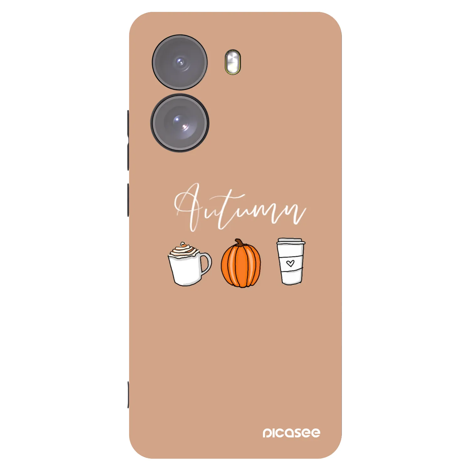 Picasee silikónový čierny obal pre Xiaomi Poco X7 - Autumn