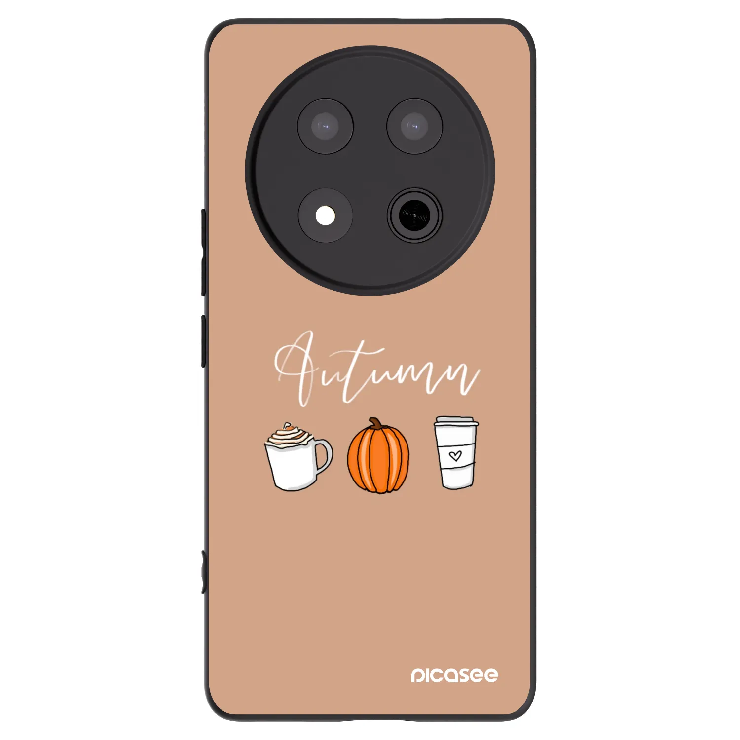 Picasee silikónový čierny obal pre Honor Magic7 Lite 5G - Autumn