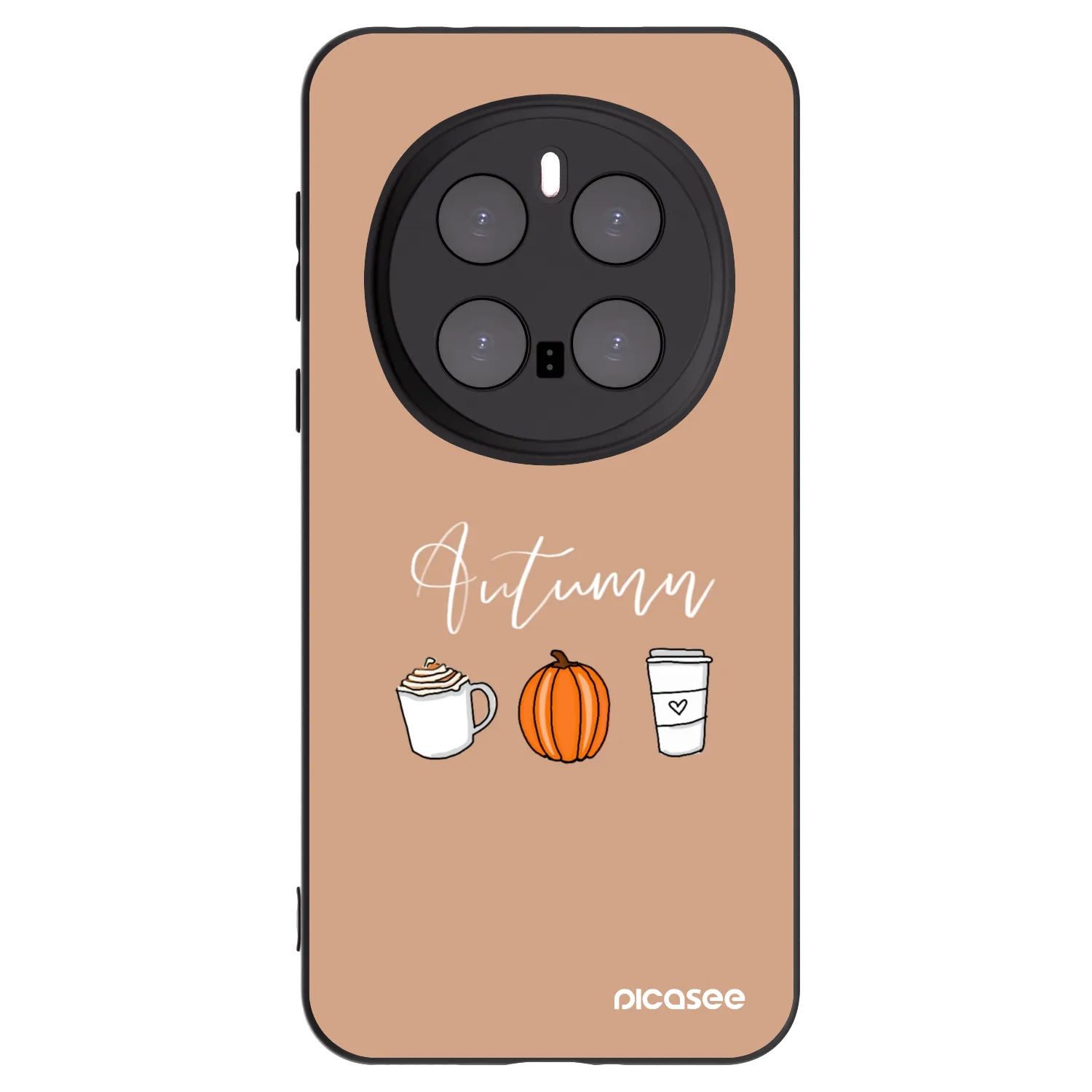 Picasee silikónový čierny obal pre Honor Magic7 Pro 5G - Autumn