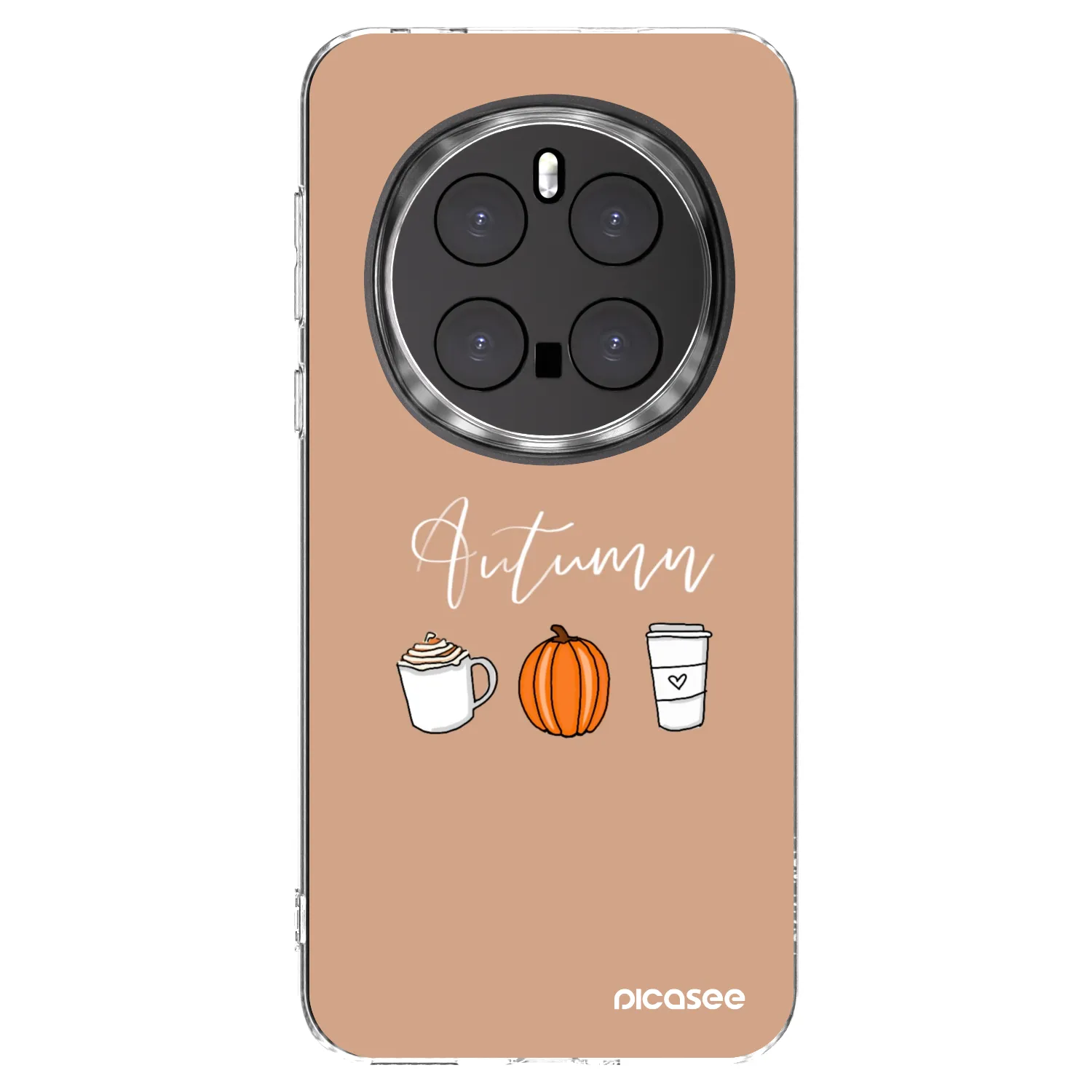 Picasee silikónový prehľadný obal pre Honor Magic7 Pro 5G - Autumn