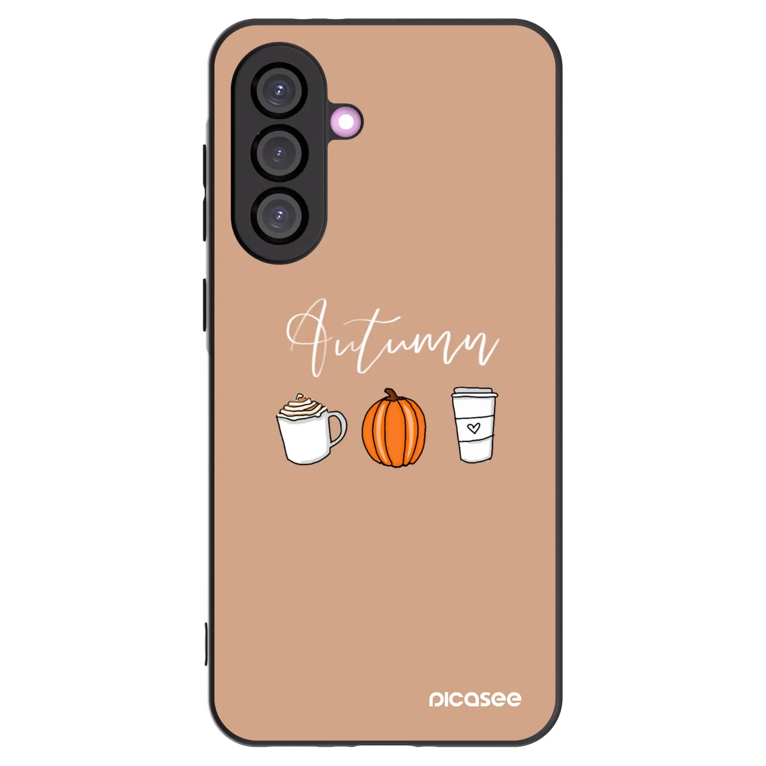 Picasee silikónový čierny obal pre Samsung Galaxy A56 5G A566B - Autumn