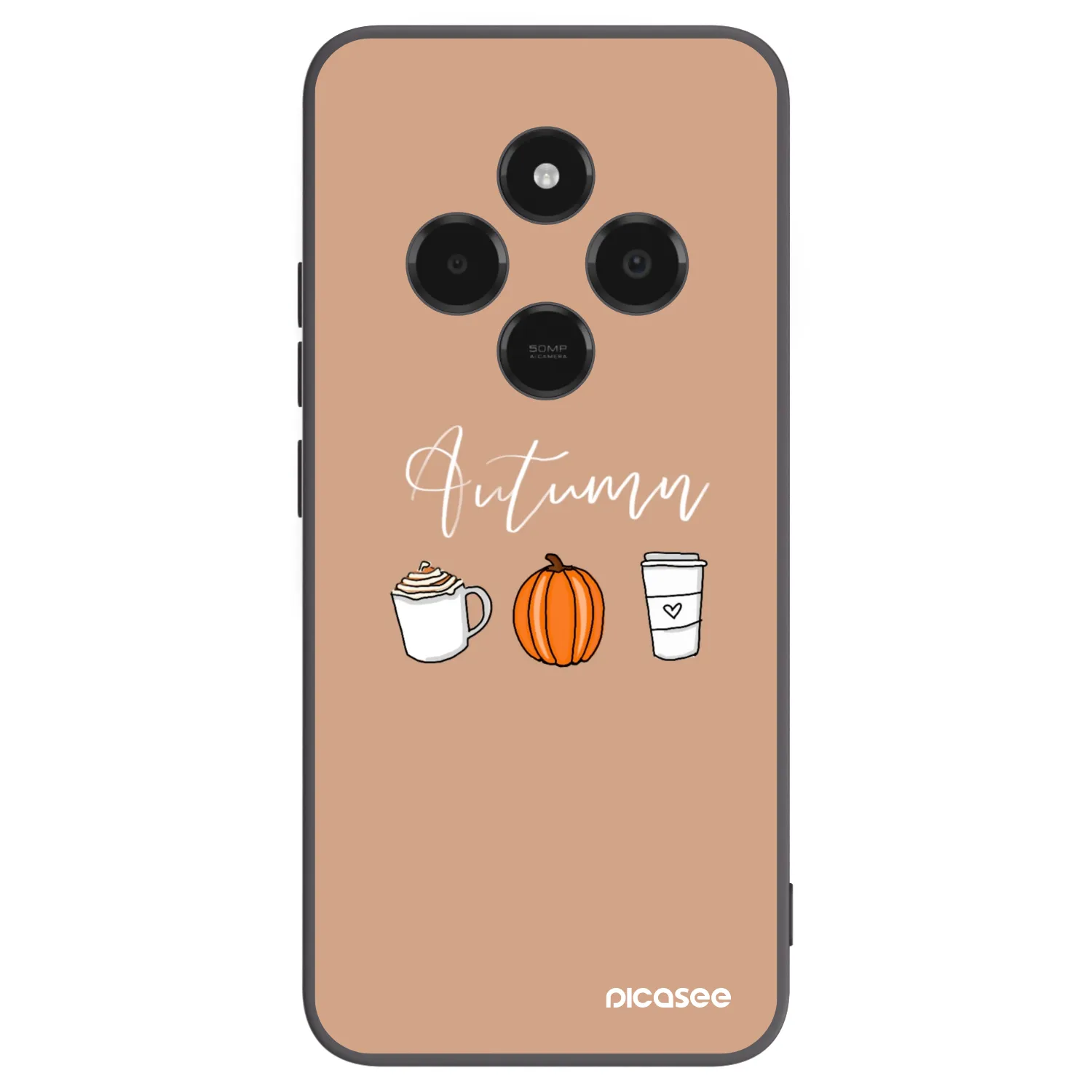 Picasee silikónový čierny obal pre Xiaomi Poco C75 - Autumn