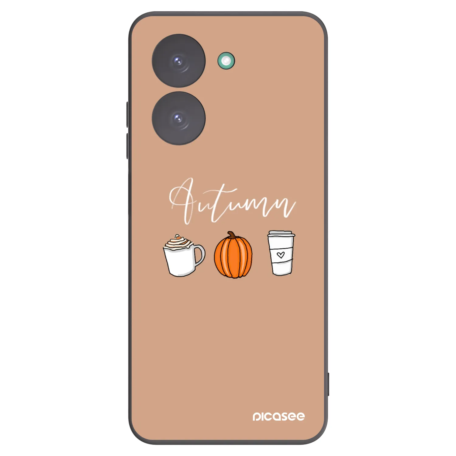 Picasee silikónový čierny obal pre Xiaomi Redmi A5 - Autumn