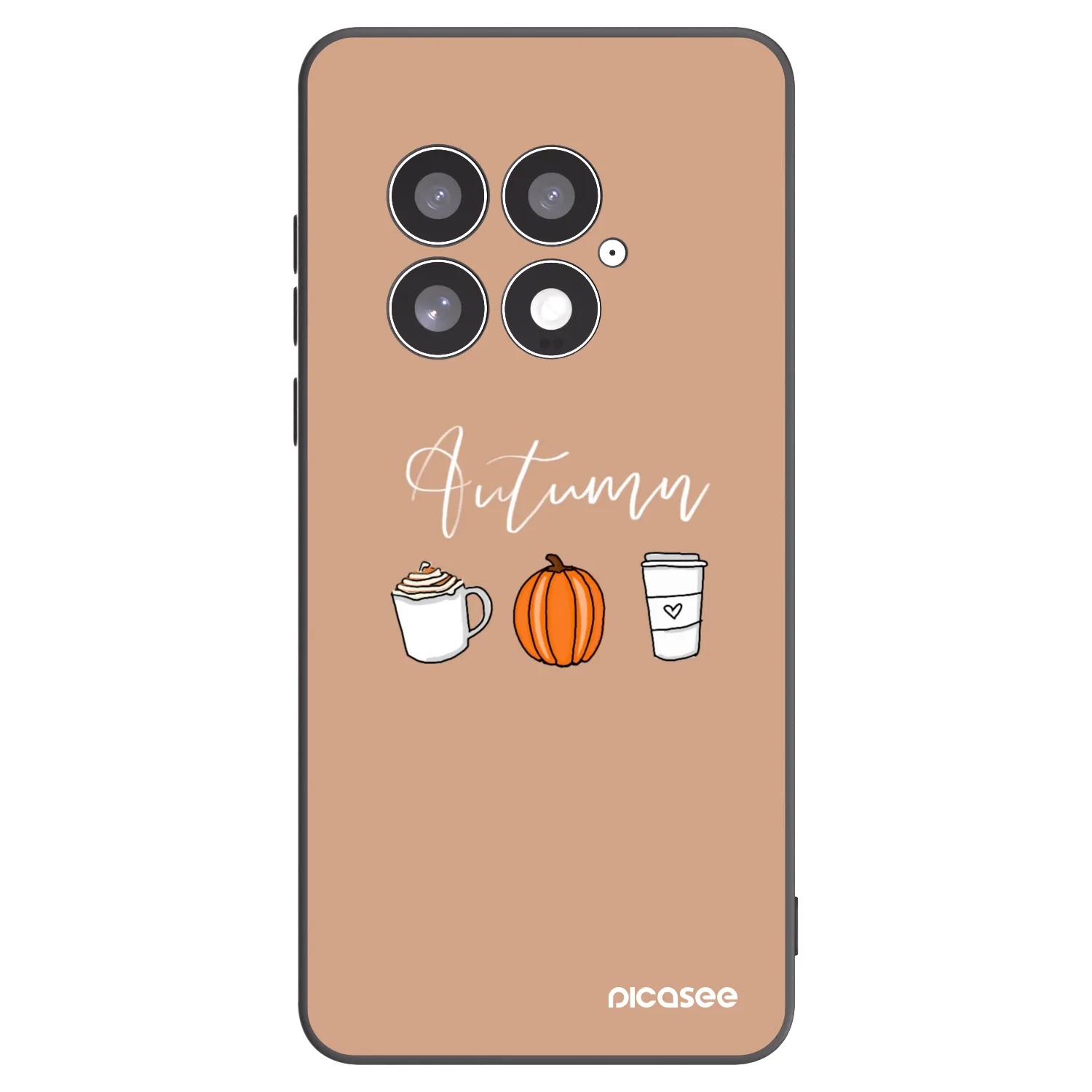 Picasee silikónový čierny obal pre OnePlus 13 5G - Autumn