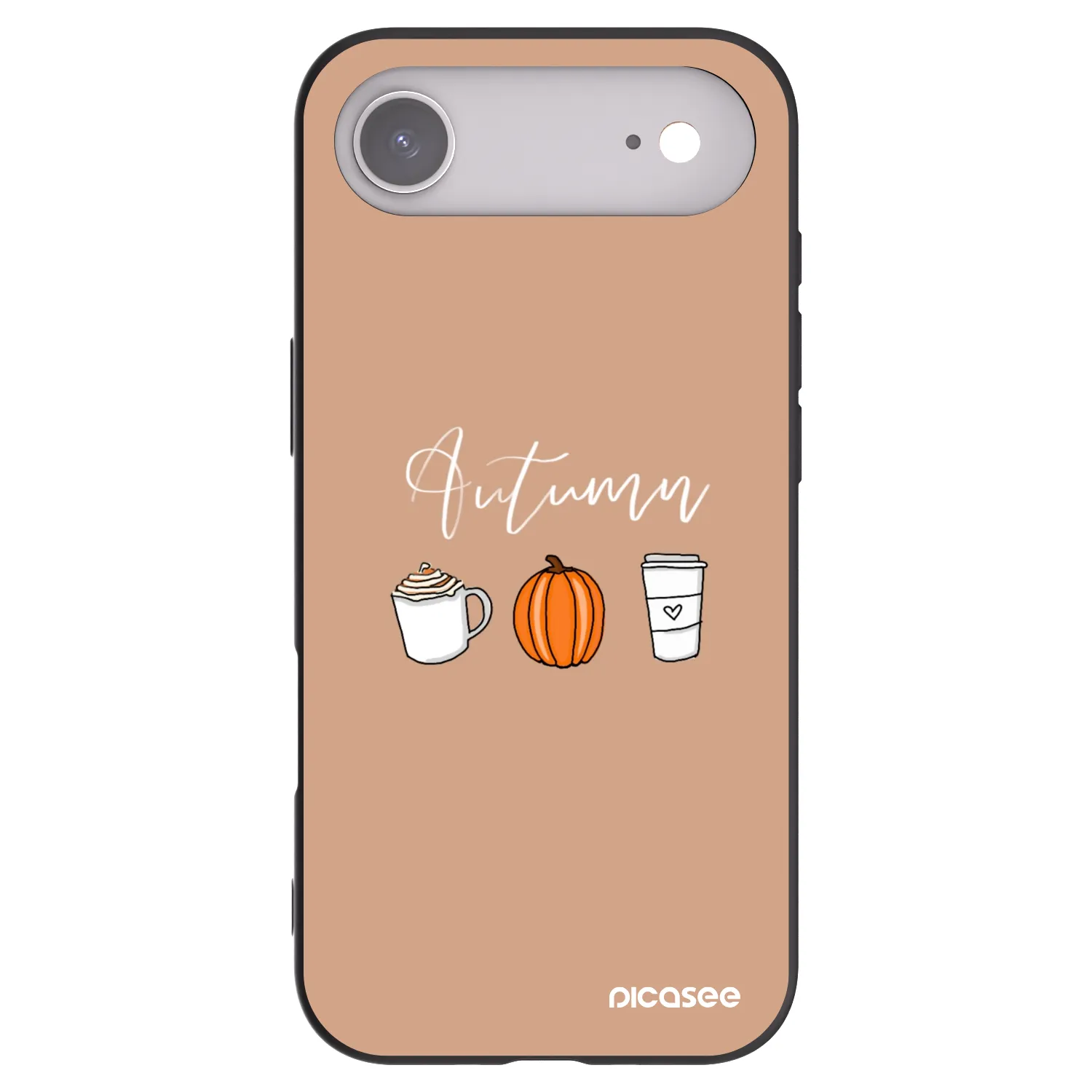 Picasee silikónový čierny obal pre Apple iPhone Air - Autumn