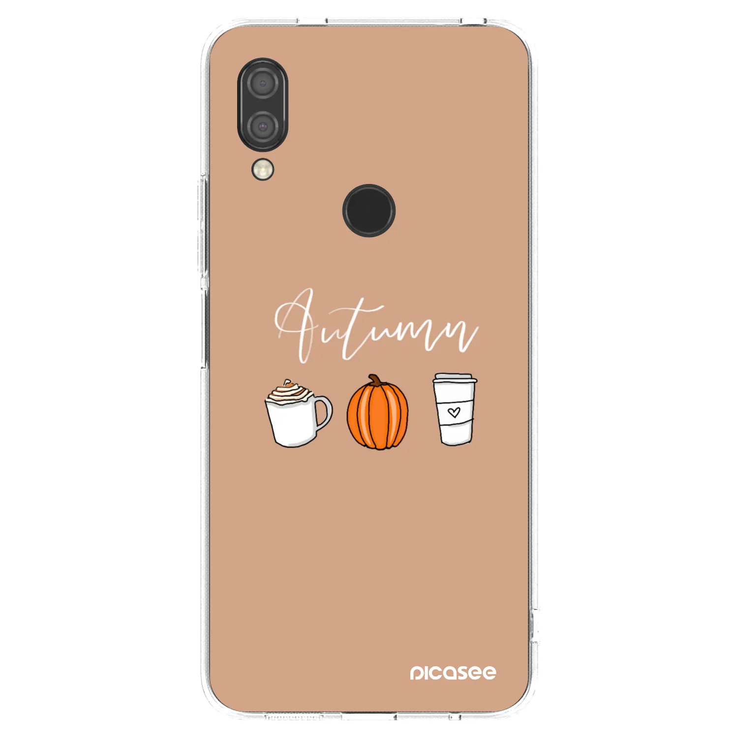 Picasee silikónový prehľadný obal pre Xiaomi Redmi 7 - Autumn