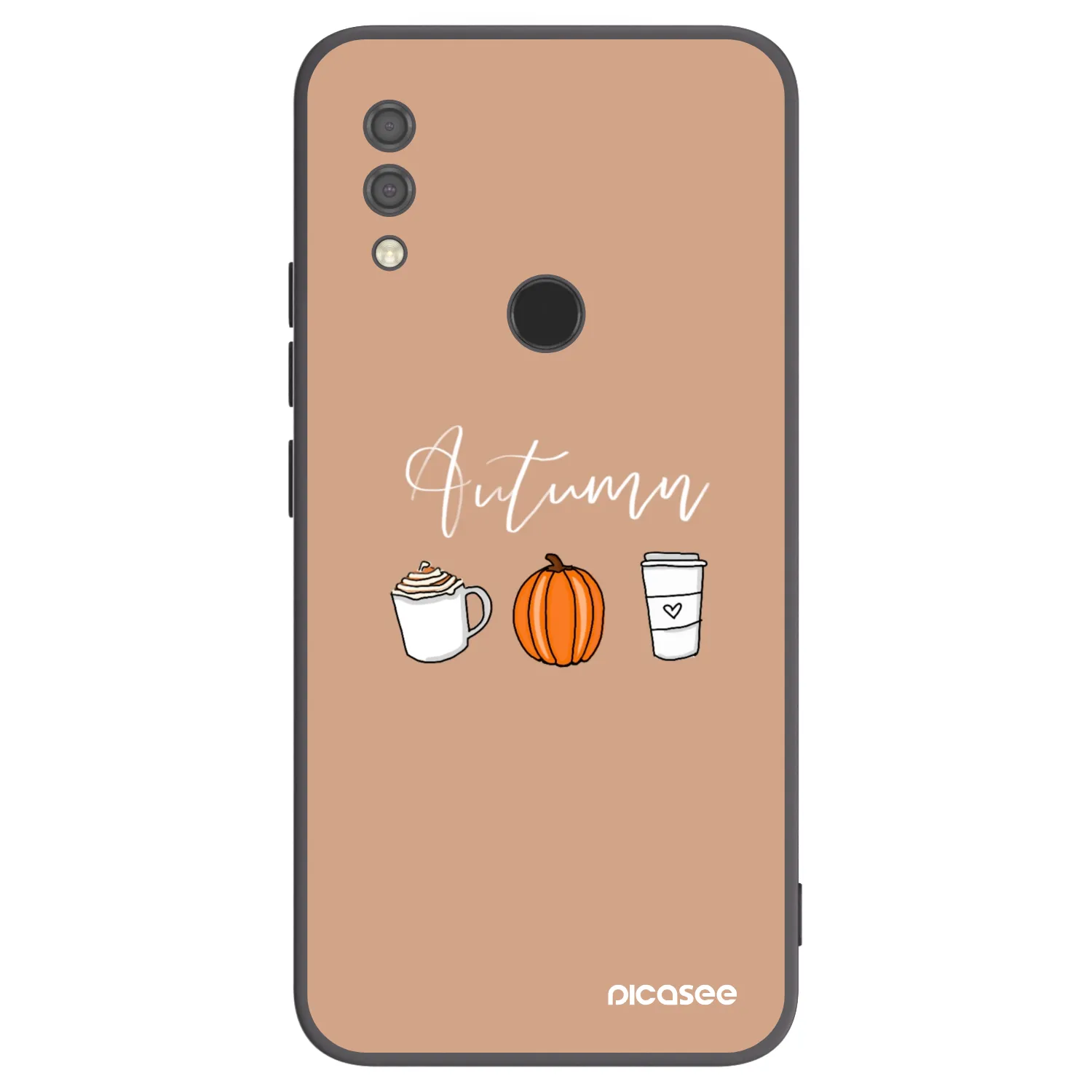Picasee silikónový čierny obal pre Xiaomi Redmi 7 - Autumn