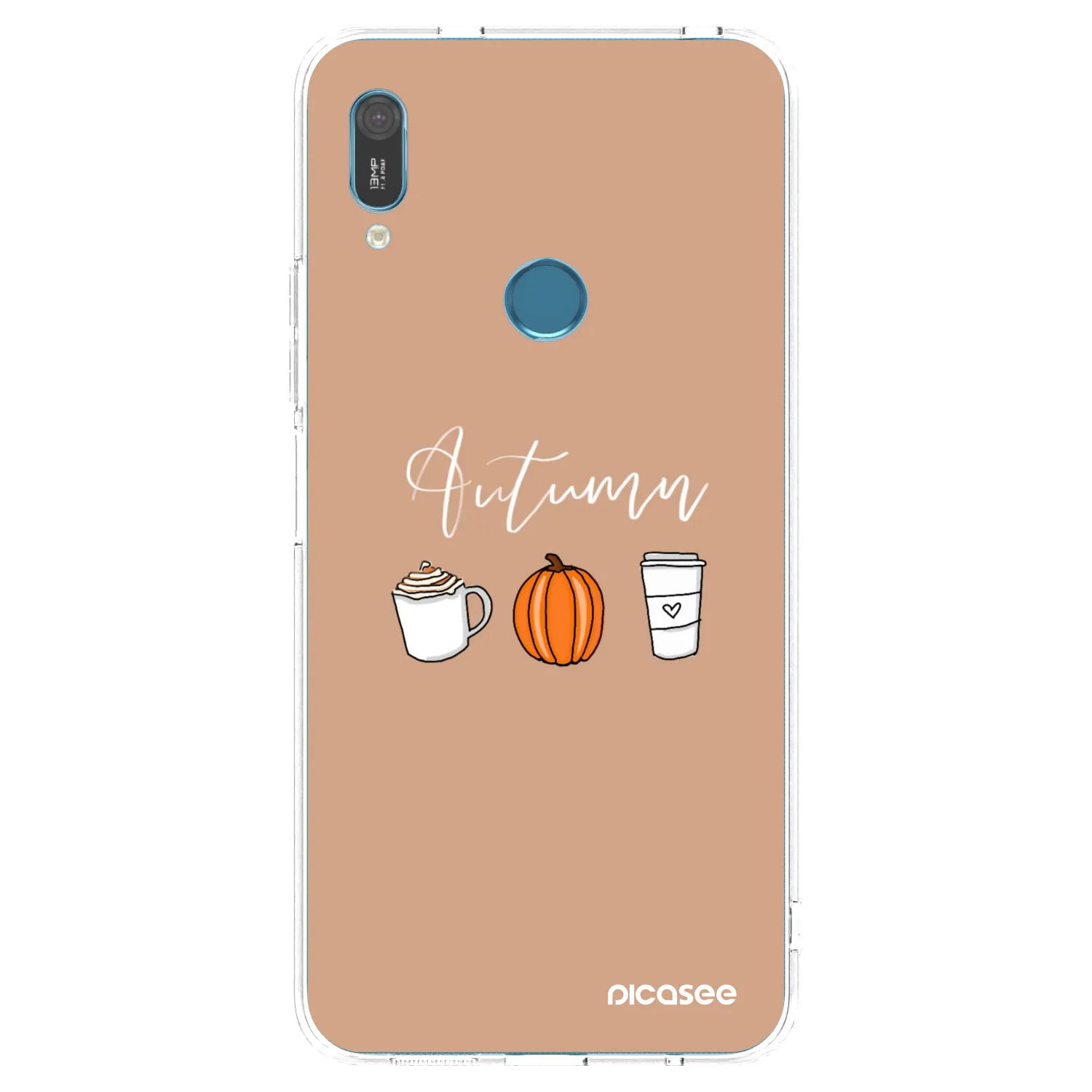 Picasee silikónový prehľadný obal pre Huawei Y6 2019 - Autumn