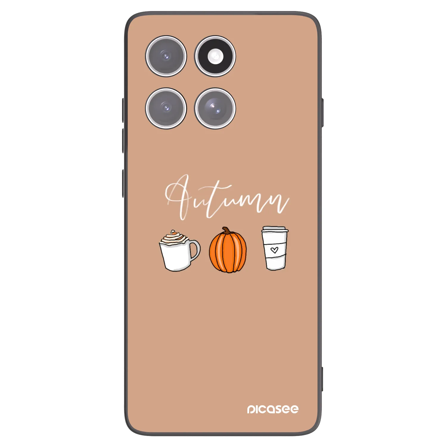 Picasee silikónový čierny obal pre Motorola Edge 60 Pro - Autumn