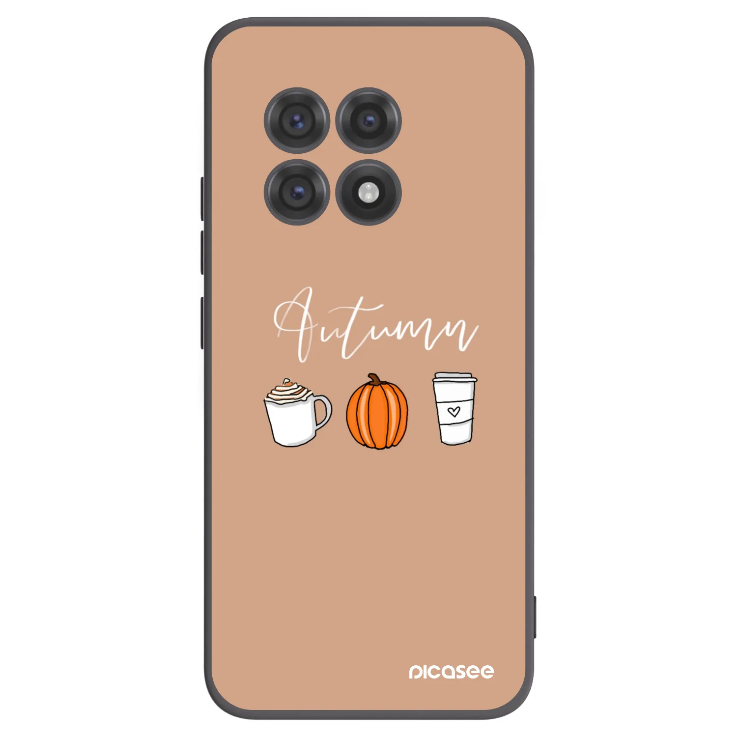 Picasee silikónový čierny obal pre OnePlus 13R 5G - Autumn