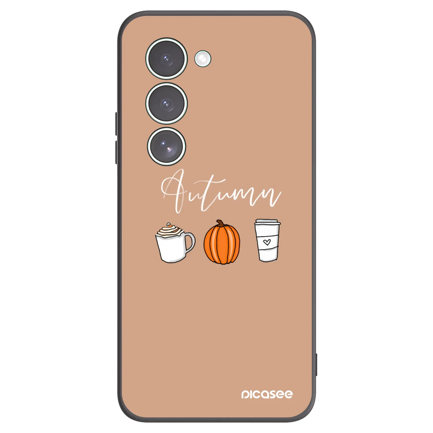 Picasee silikónový čierny obal pre Xiaomi Redmi 15 5G - Autumn