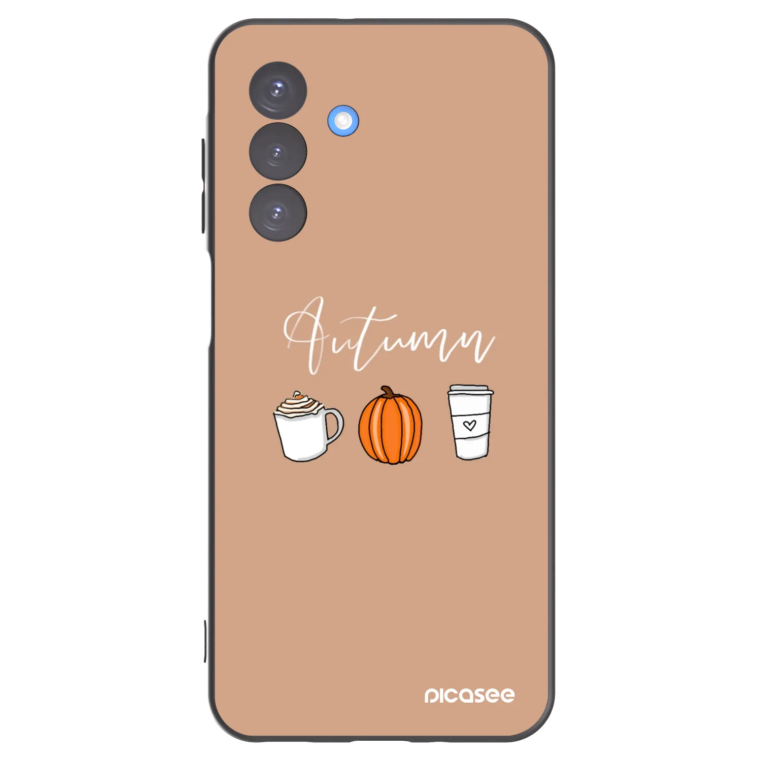 Picasee silikónový čierny obal pre Samsung Galaxy A17 5G - Autumn