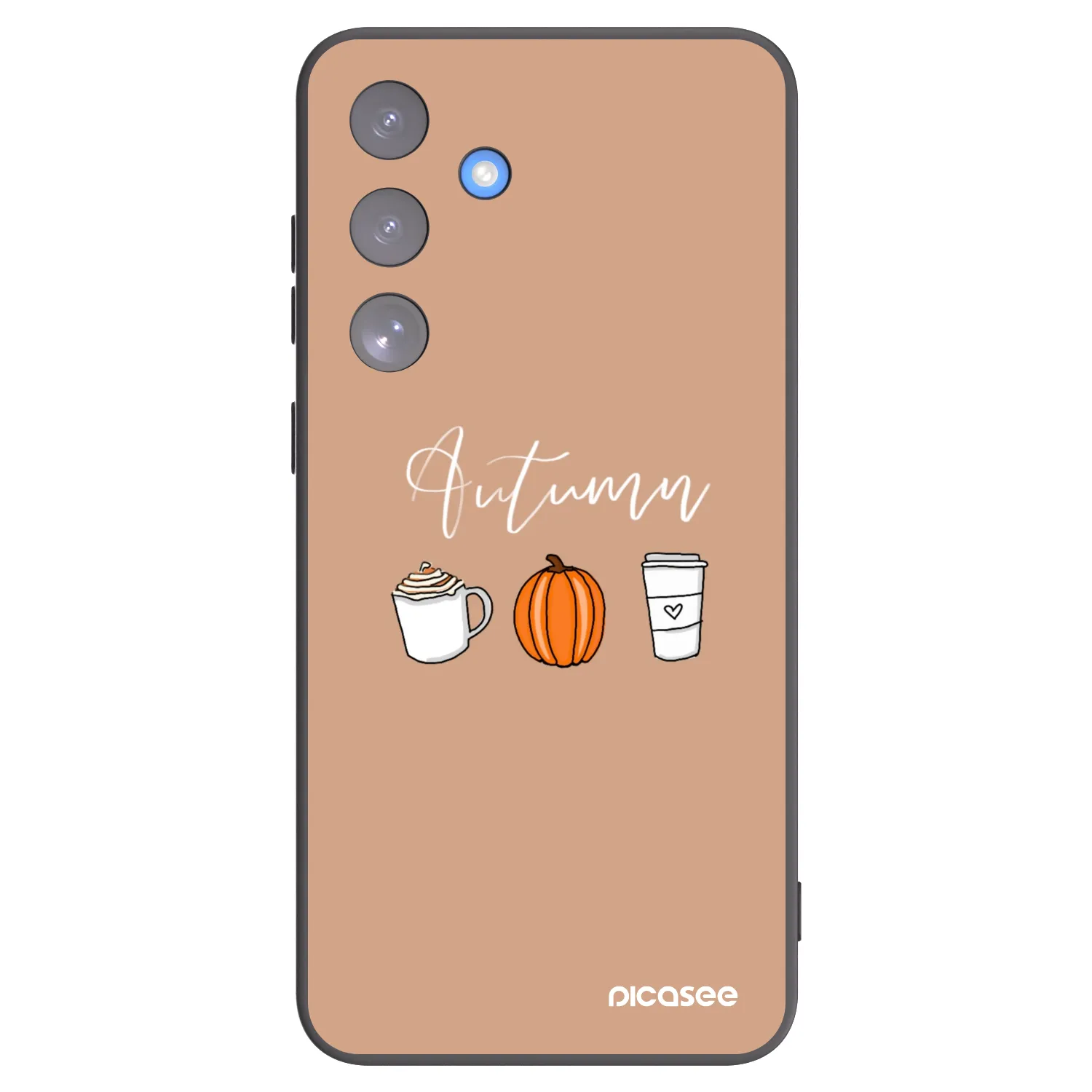 Picasee silikónový čierny obal pre Samsung Galaxy S25 FE 5G - Autumn