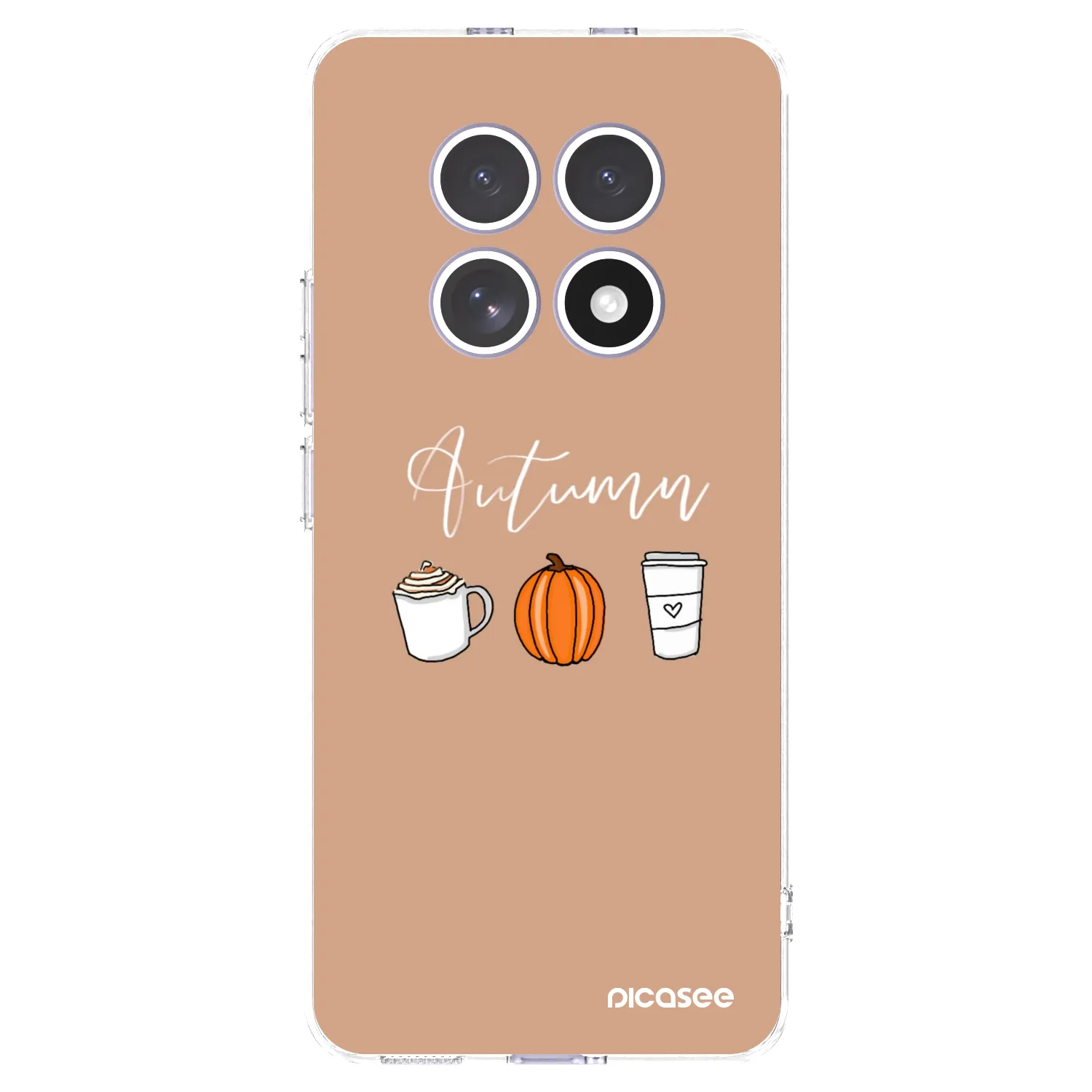 Picasee silikónový prehľadný obal pre Xiaomi Redmi Note 15 4G - Autumn
