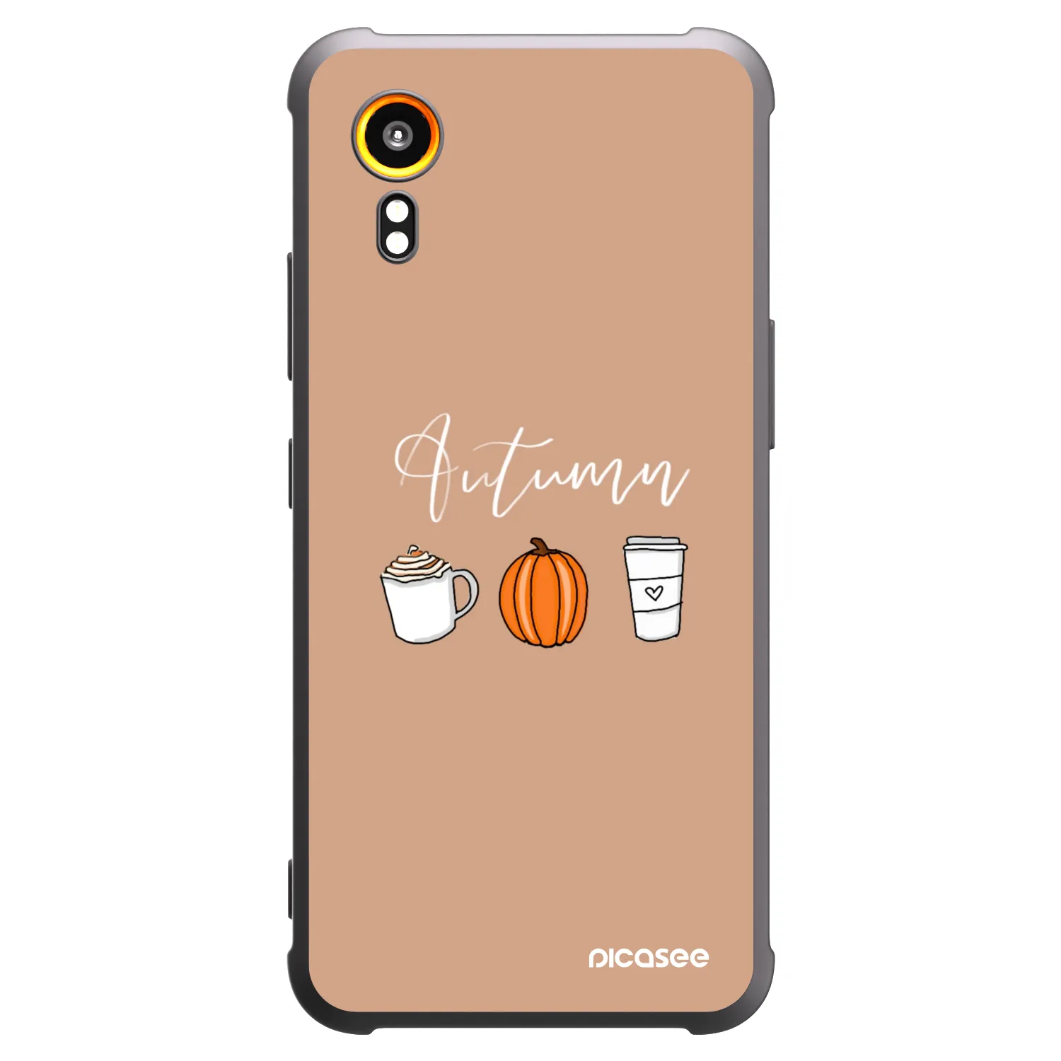 Picasee silikónový čierny obal pre Samsung Galaxy XCover 7 - Autumn